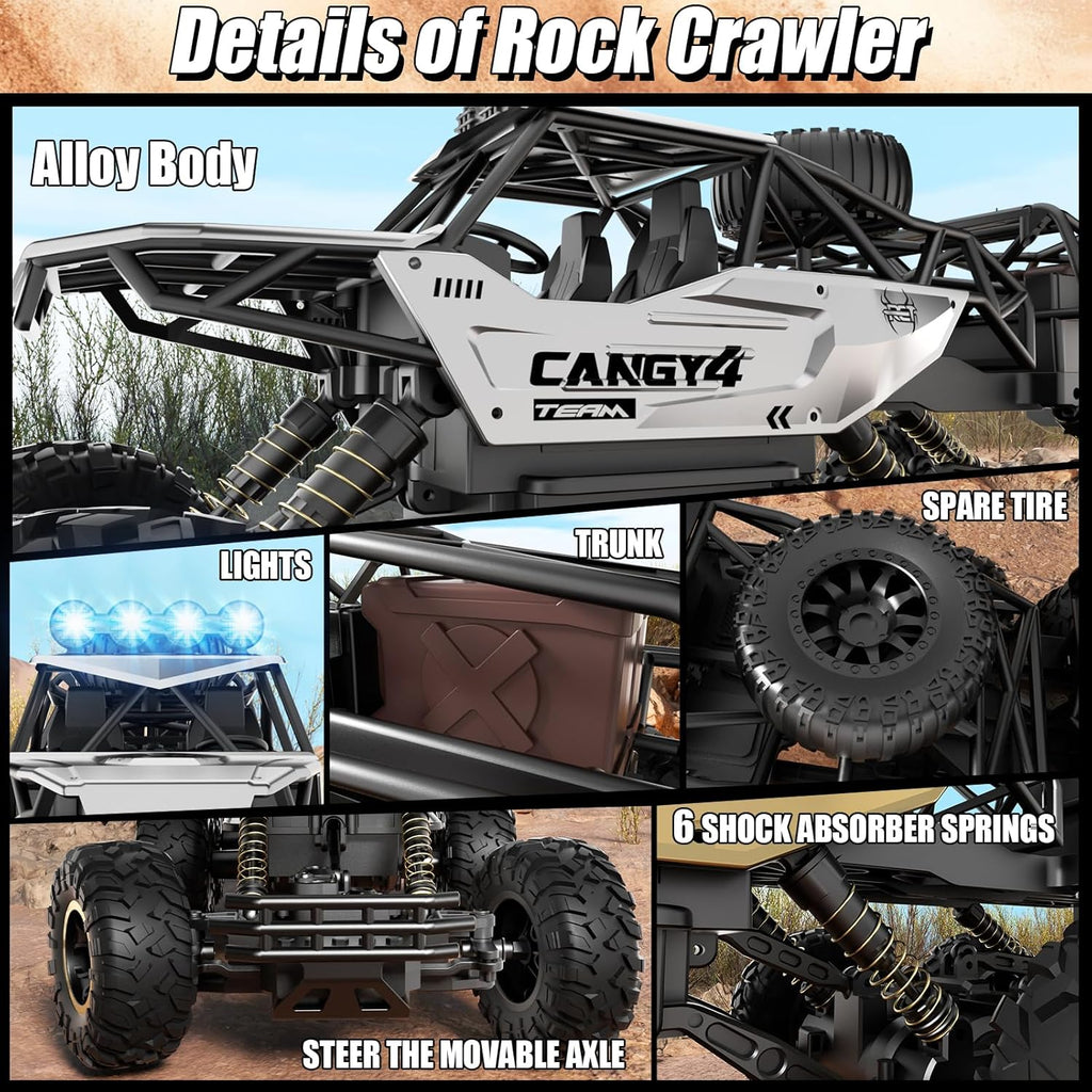 Jiakora Coches RC, Camión Monstruo de Control Remoto - Camión RC Ro...