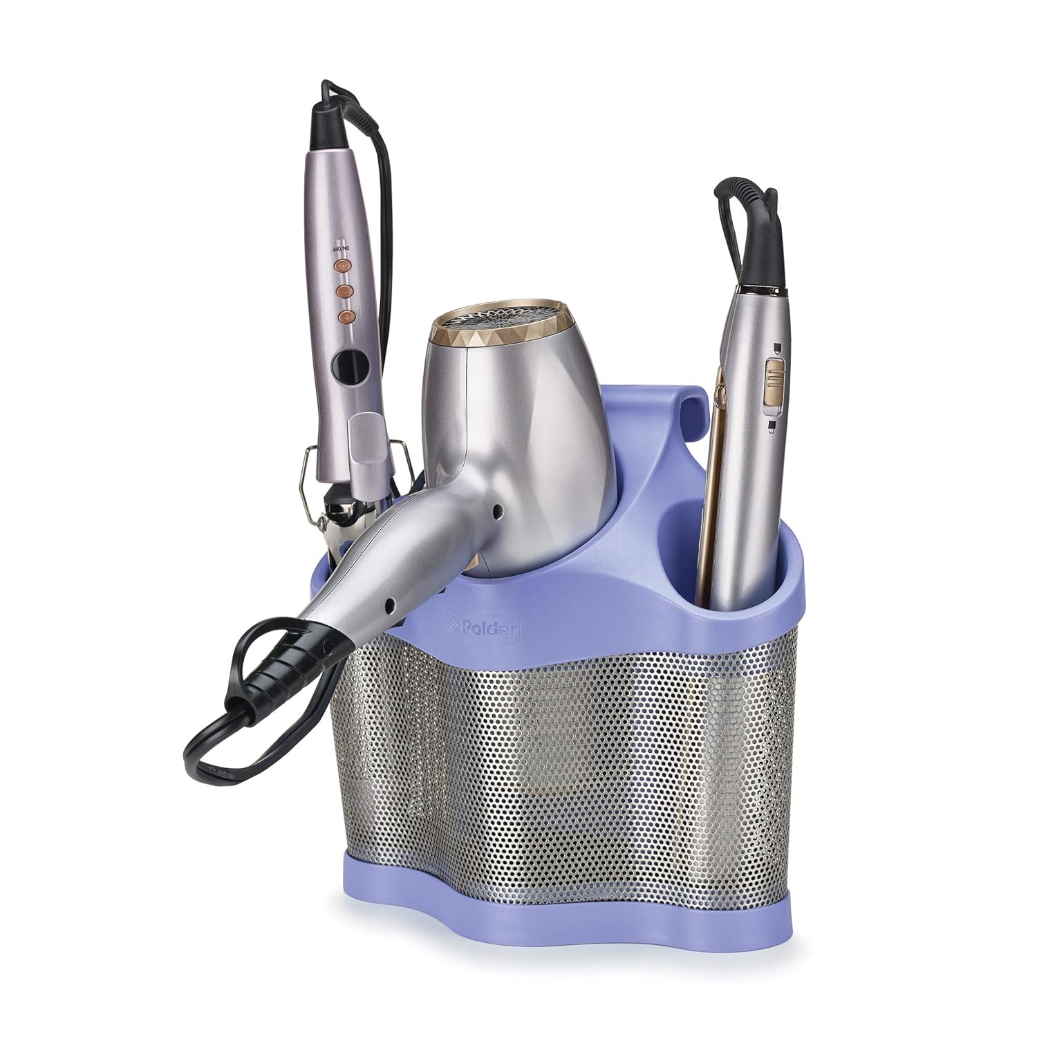 Polder Style Station, organizador de herramientas para el cabello p...