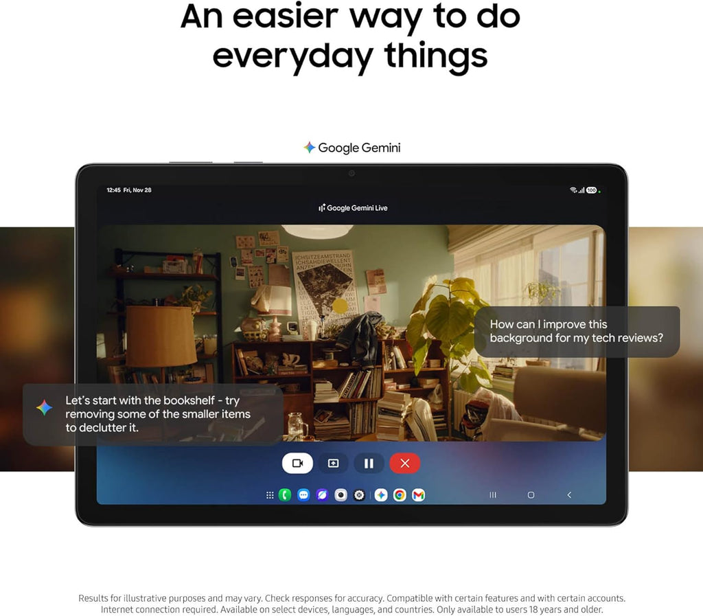 Samsung Galaxy Tab A11+ 5G Tableta Android de 11" 128GB, Wi-Fi...