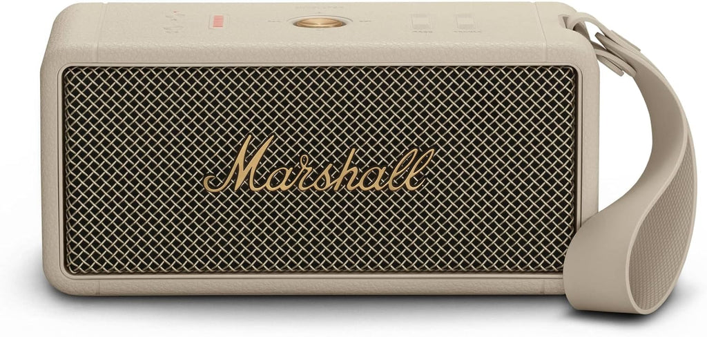 Marshall Middleton - Altavoz Bluetooth portátil, color crema