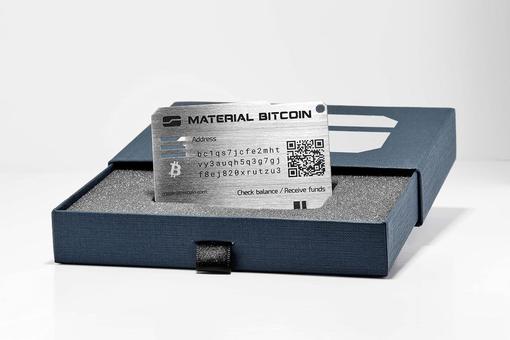 MATERIAL BITCOIN Estándar | La única billetera Bitcoin lista para u...