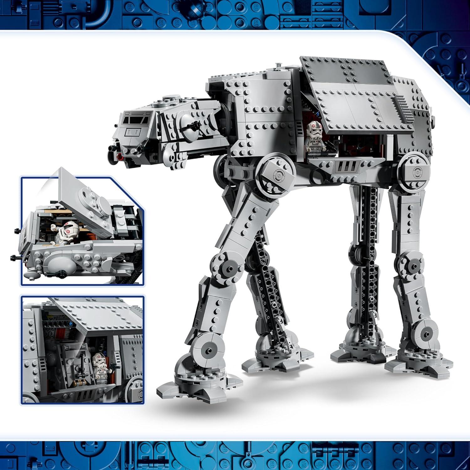 LEGO Star Wars Imperial Remnant AT-AT con INT-4 - Juguete de constr...