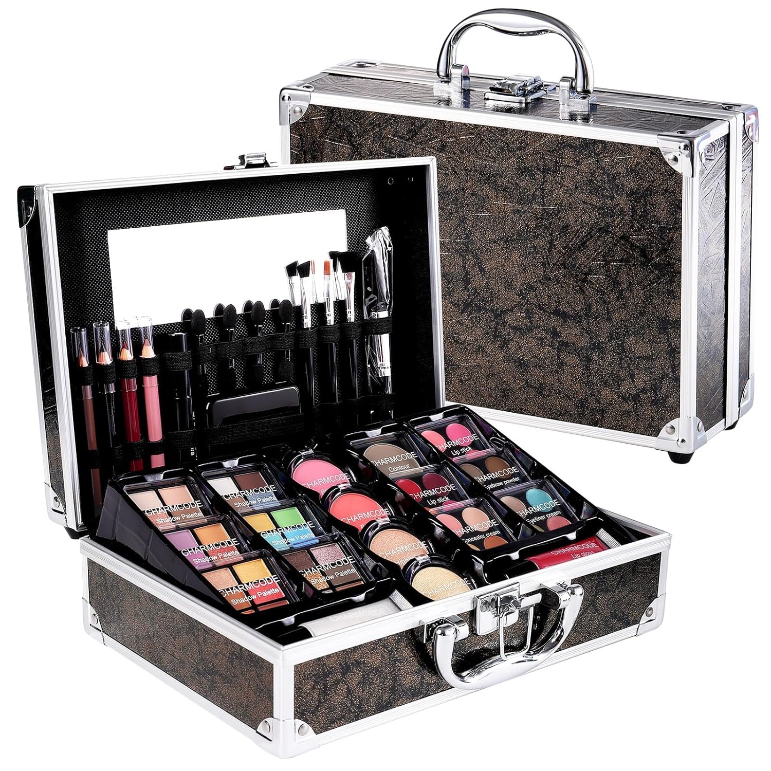 Kit completo de maquillaje para adolescentes y mujeres, estuche de...