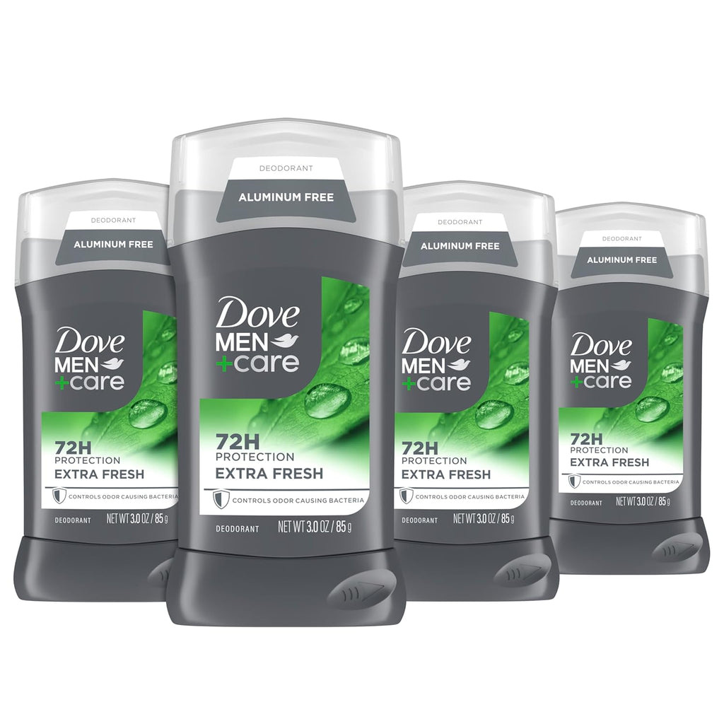 Dove Men+Care Barra de desodorante para hombres 4 unidades Extra fr...
