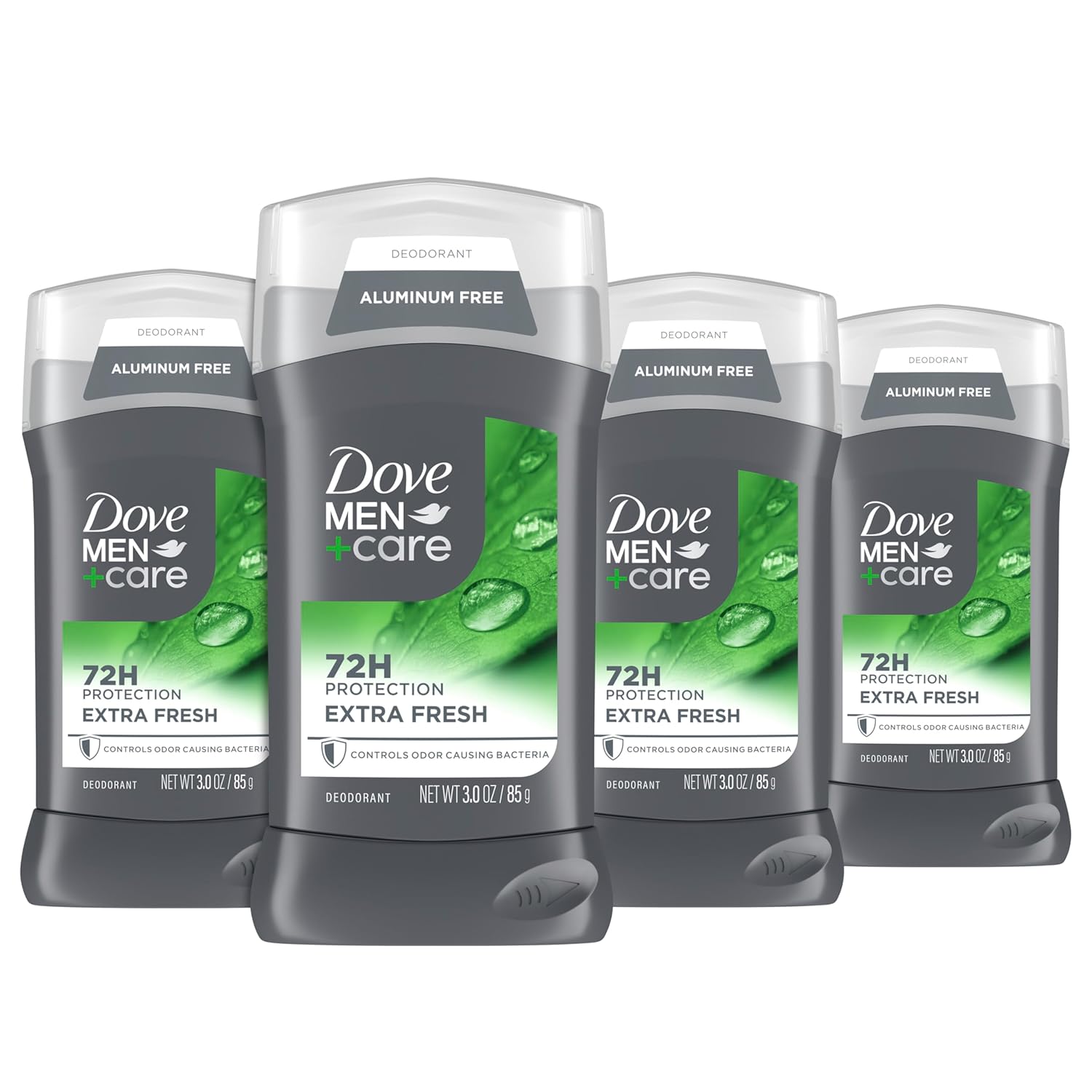 Dove Men+Care Barra de desodorante para hombres 4 unidades Extra fr...