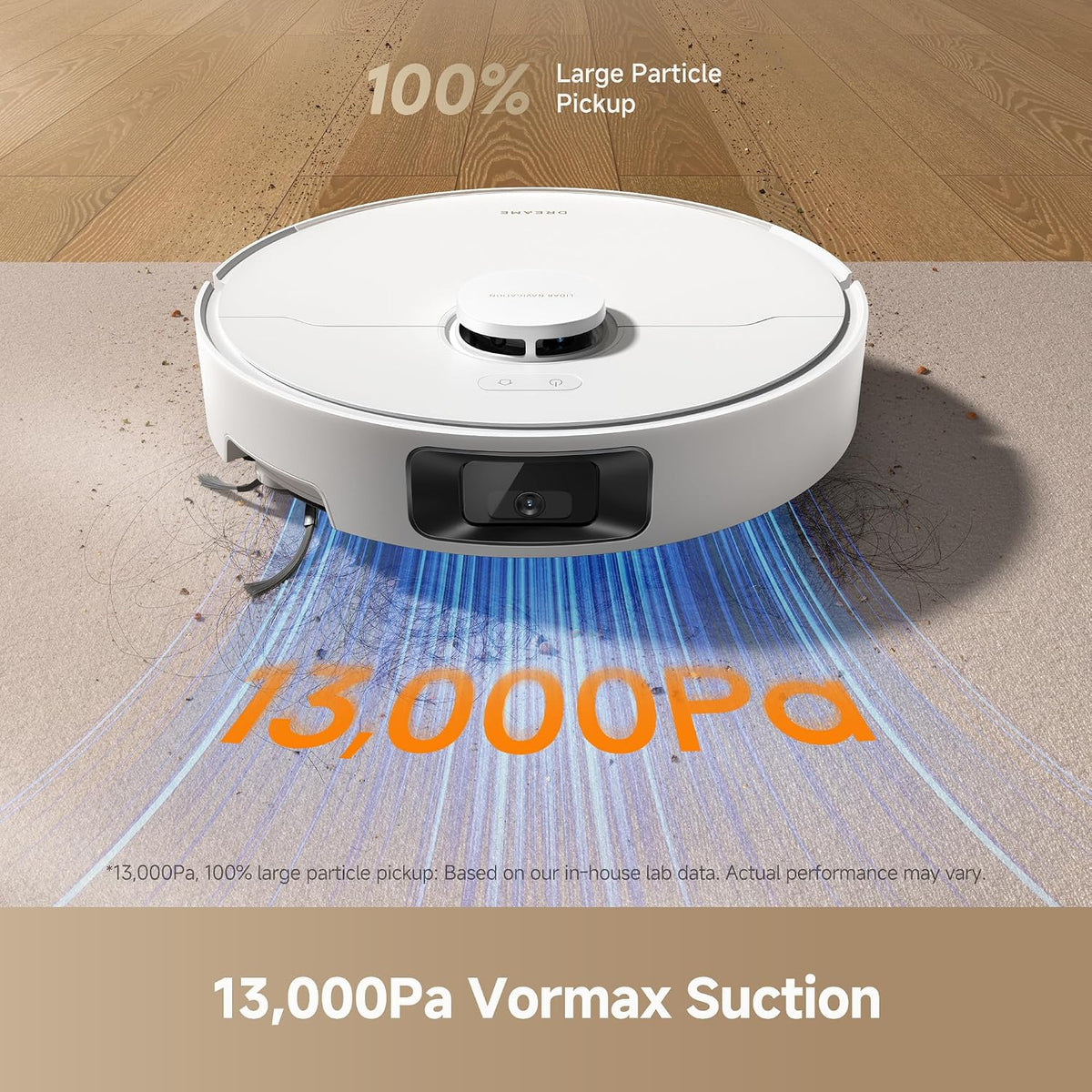 dreame Robot aspirador y trapeador D20 Pro Plus, desenredante DuoBr...