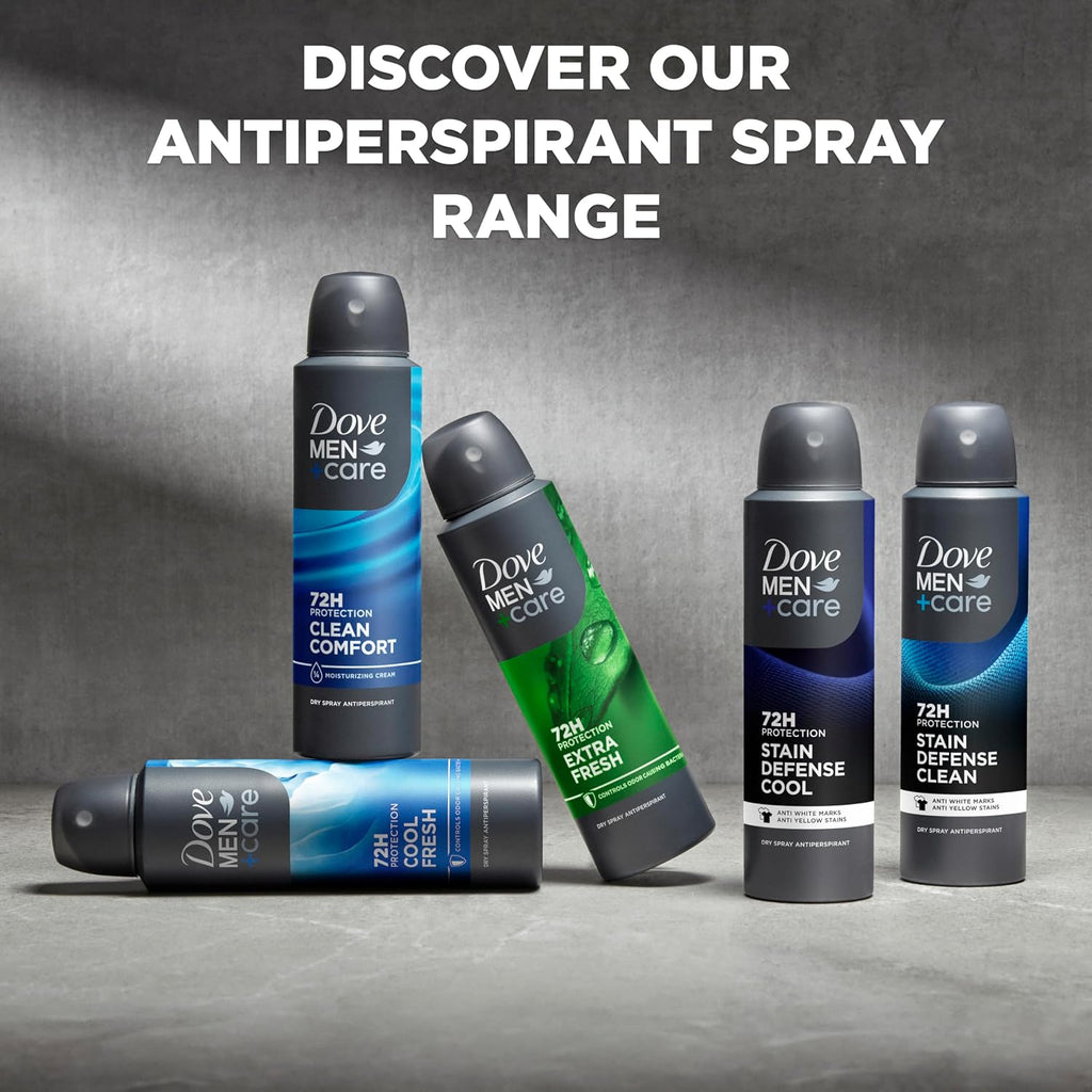 Dove Men+Care Desodorante antitranspirante Dry Spray Clean Comfort...