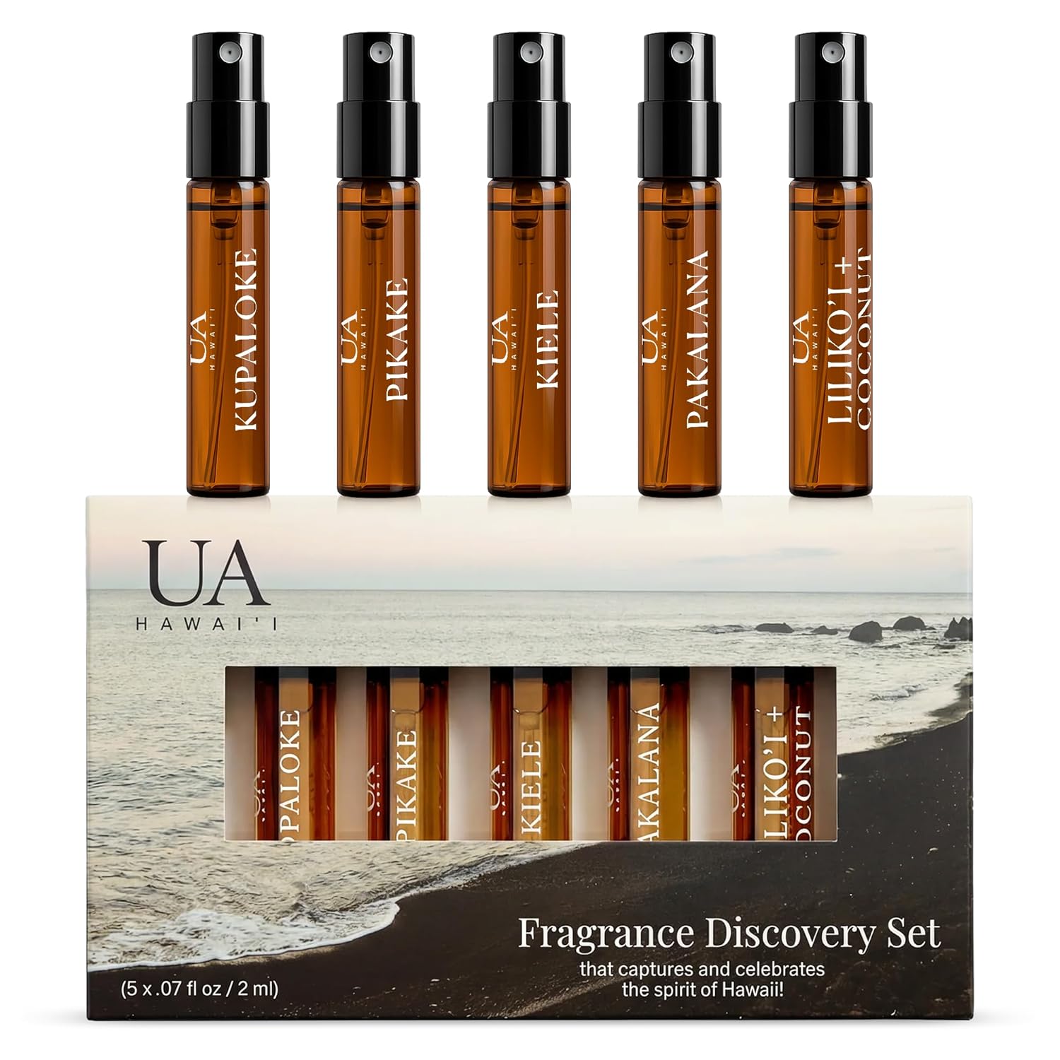Paquete variado de bruma corporal y capilar de Hawaii, perfume para...