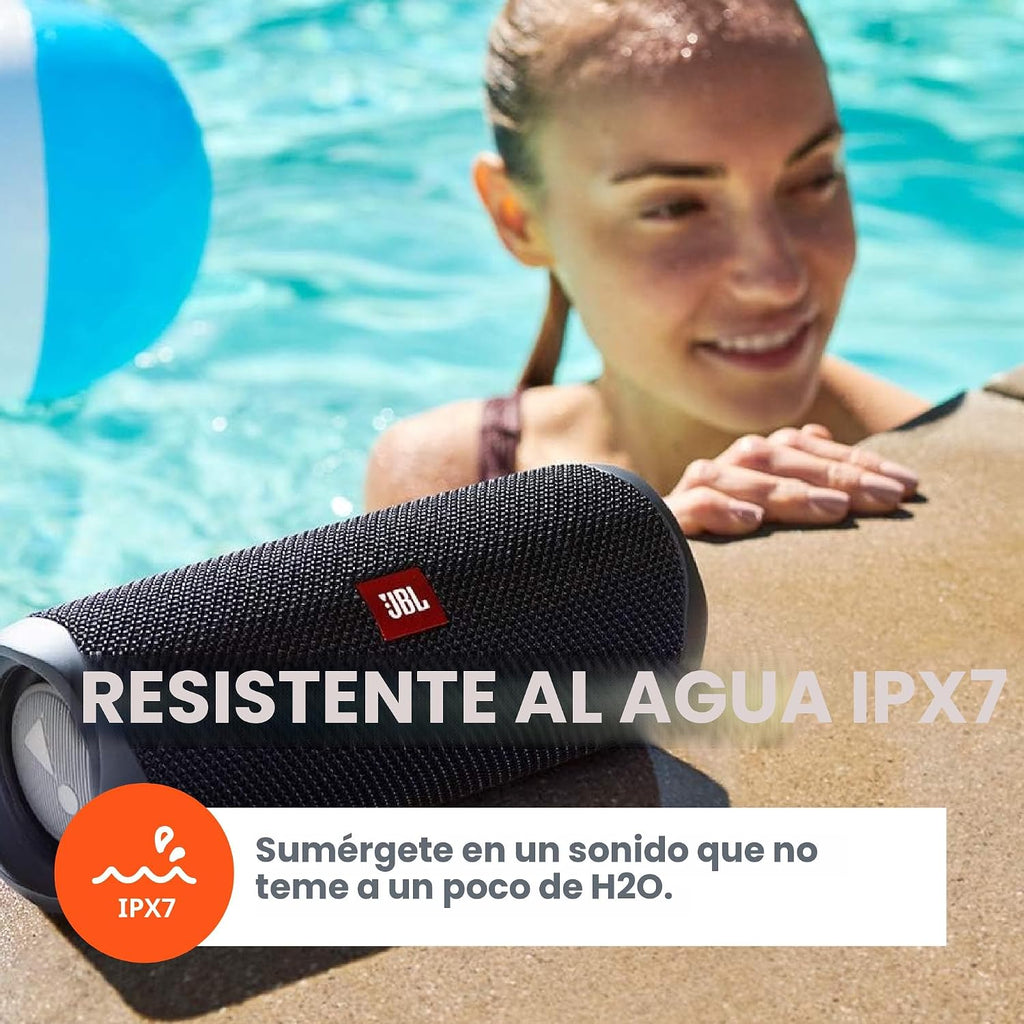 JBL - Altavoz Bluetooth FLIP 5 a prueba de agua, portátil, pequeño,...