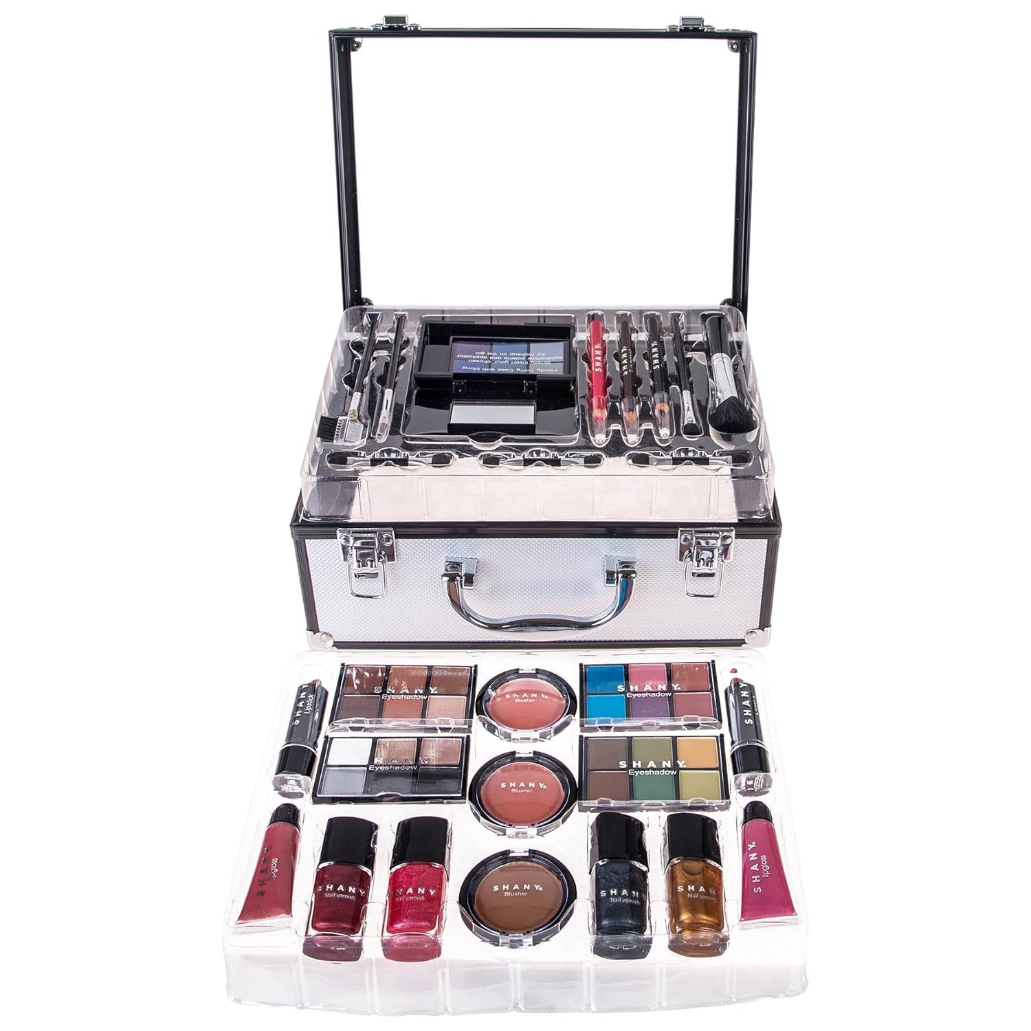 Valija, Shany Cameo cosméticos para kit de maquillaje con caja de a...