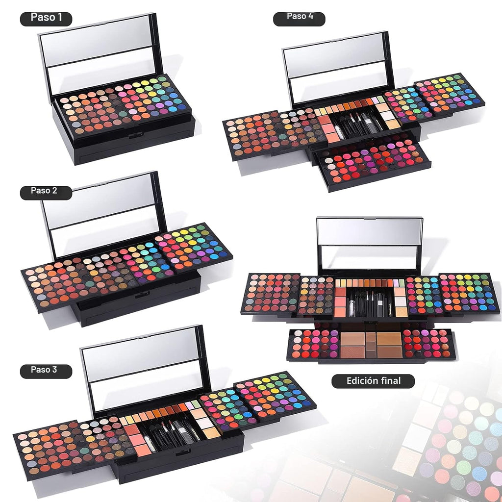 Kit de maquillaje profesional todo en uno para mujeres, kit complet...