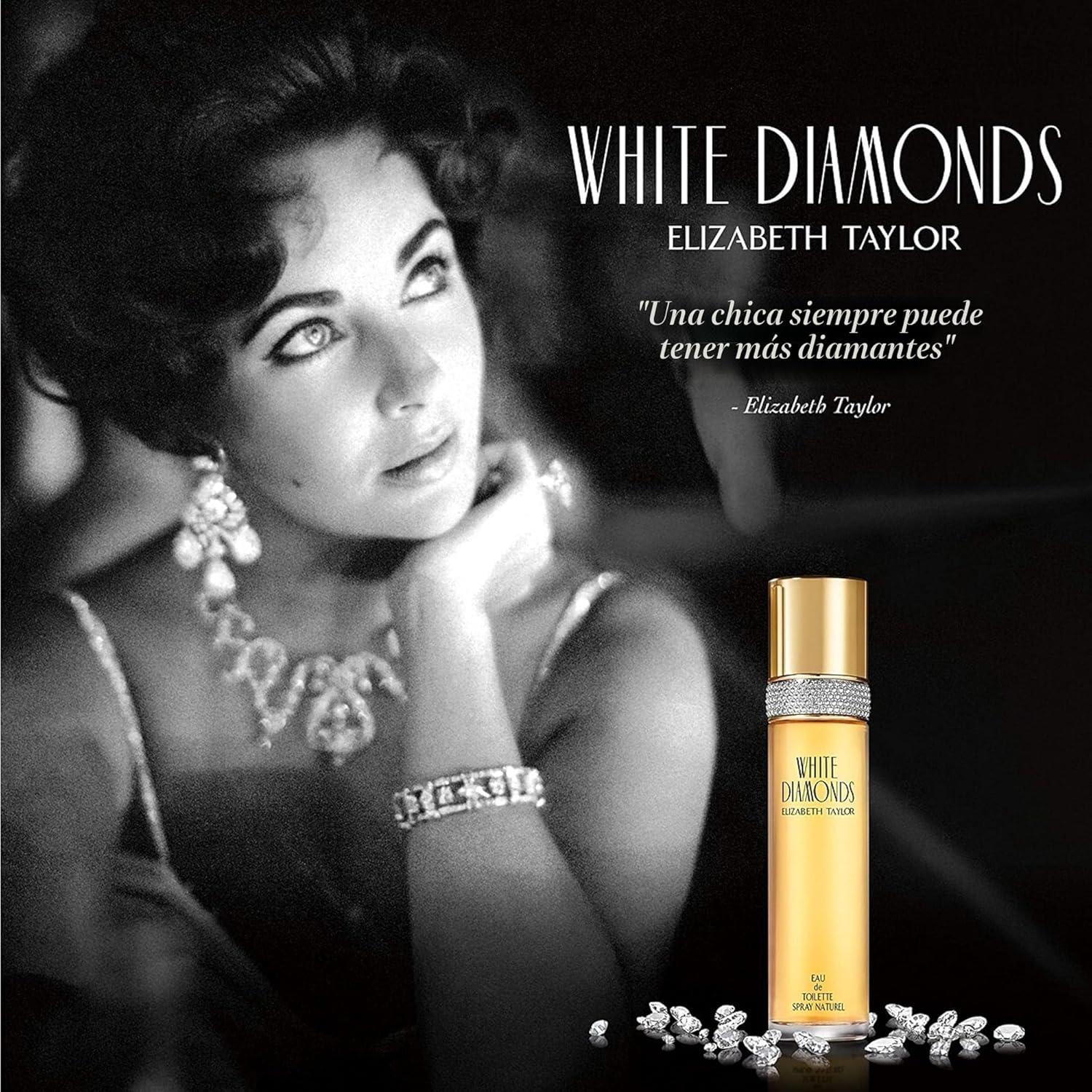 Elizabeth Taylor White Diamonds - Juego de Eau de Toilette para muj...