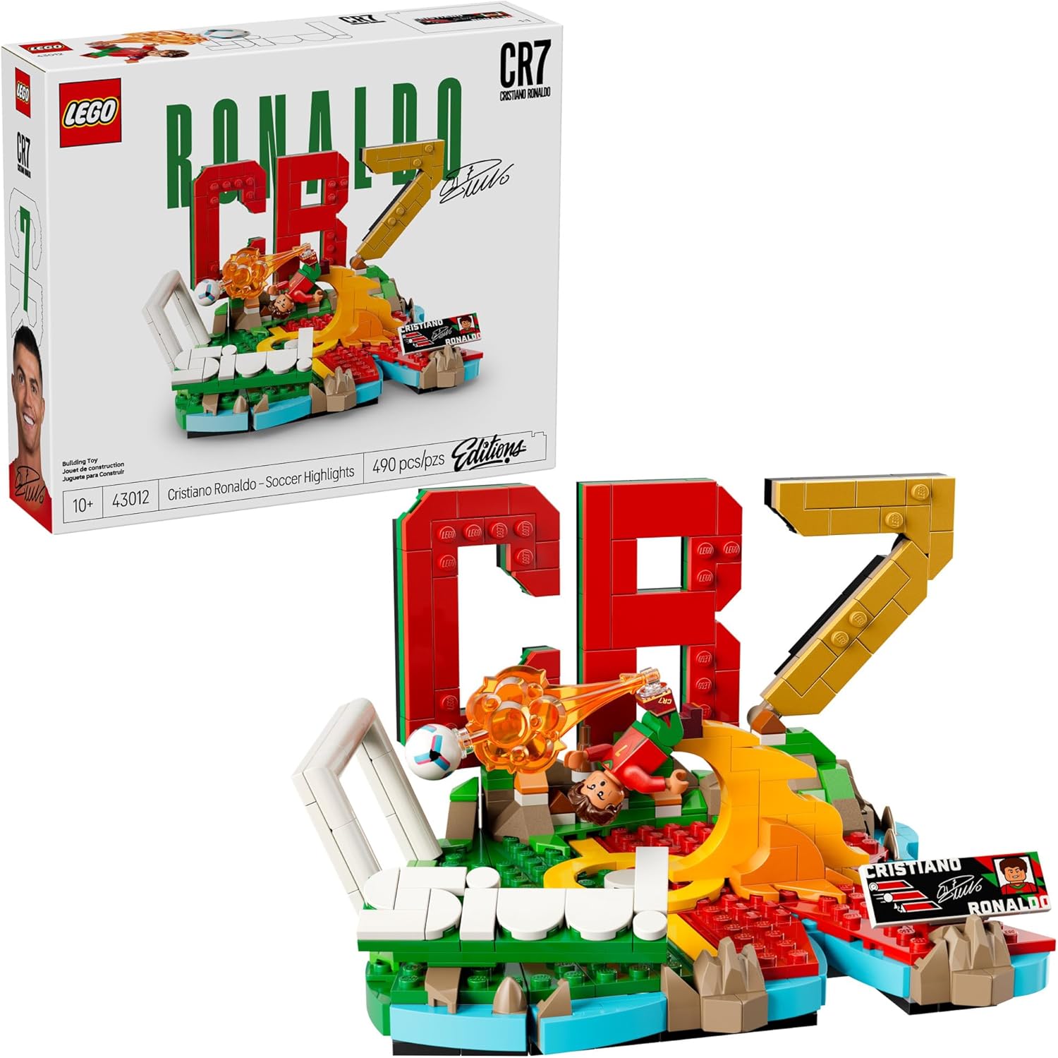 LEGO Editions Cristiano Ronaldo \u2013 Soccer Highlights - Building...