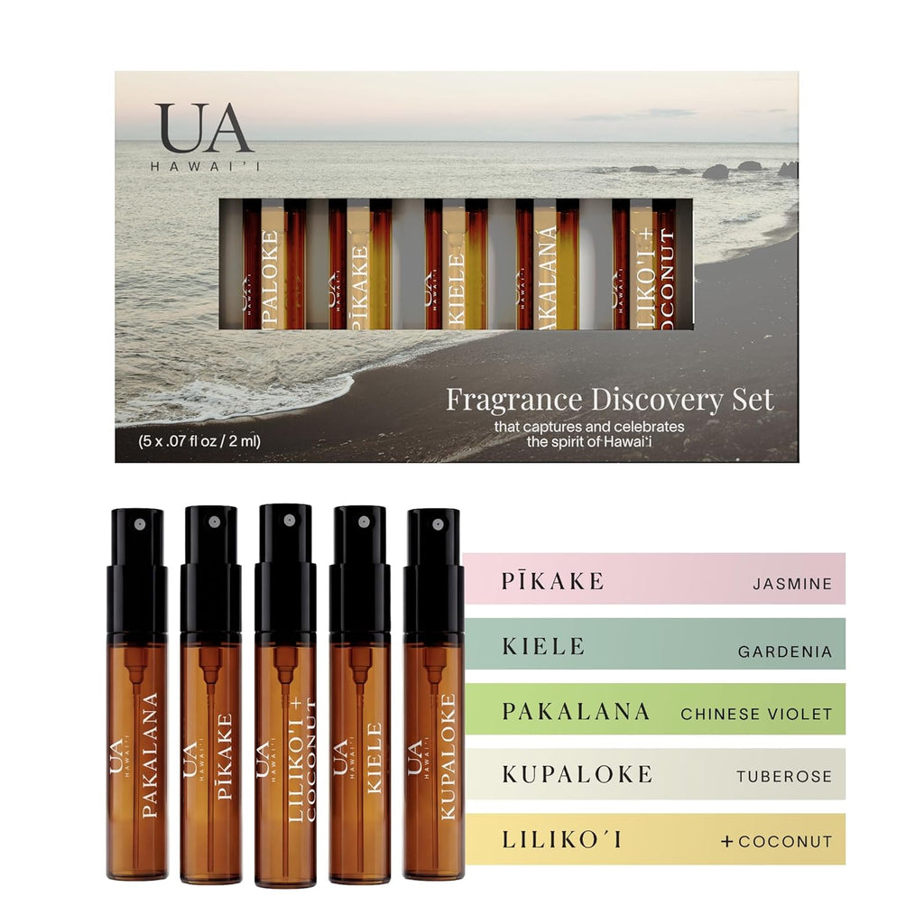 Paquete variado de bruma corporal y capilar de Hawaii, perfume para...