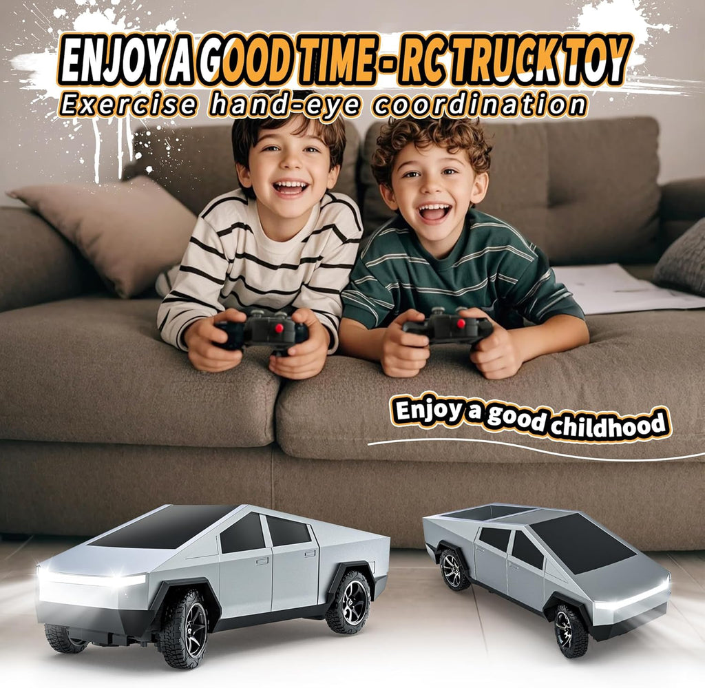 Vefercen Juguetes de automóvil a control remoto, camión RC todo ter...