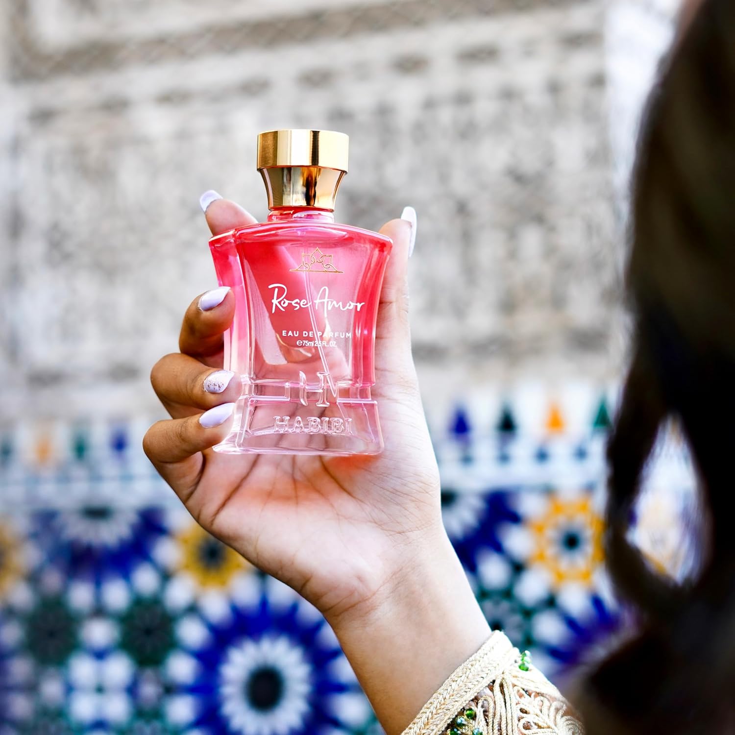 H HABIBI Rose Amor Perfume Árabe para Mujeres \u2013 2.5 oz (75ML)...