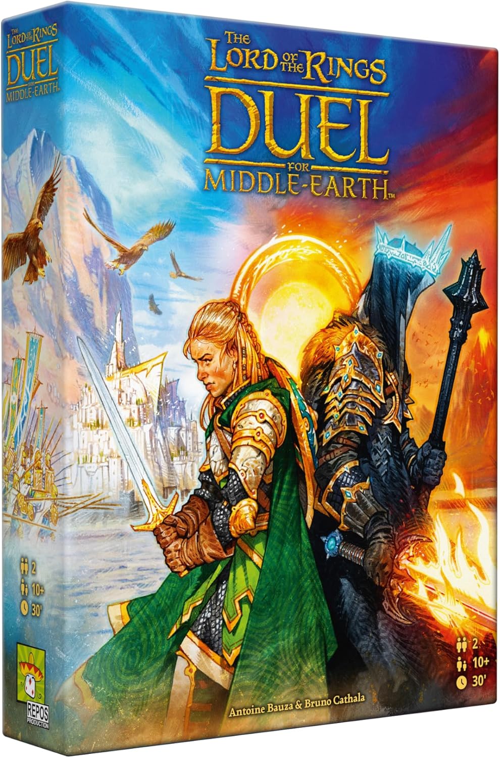 Asmodee El Señor de los Anillos: Juego de mesa Duelo por la Tierra...