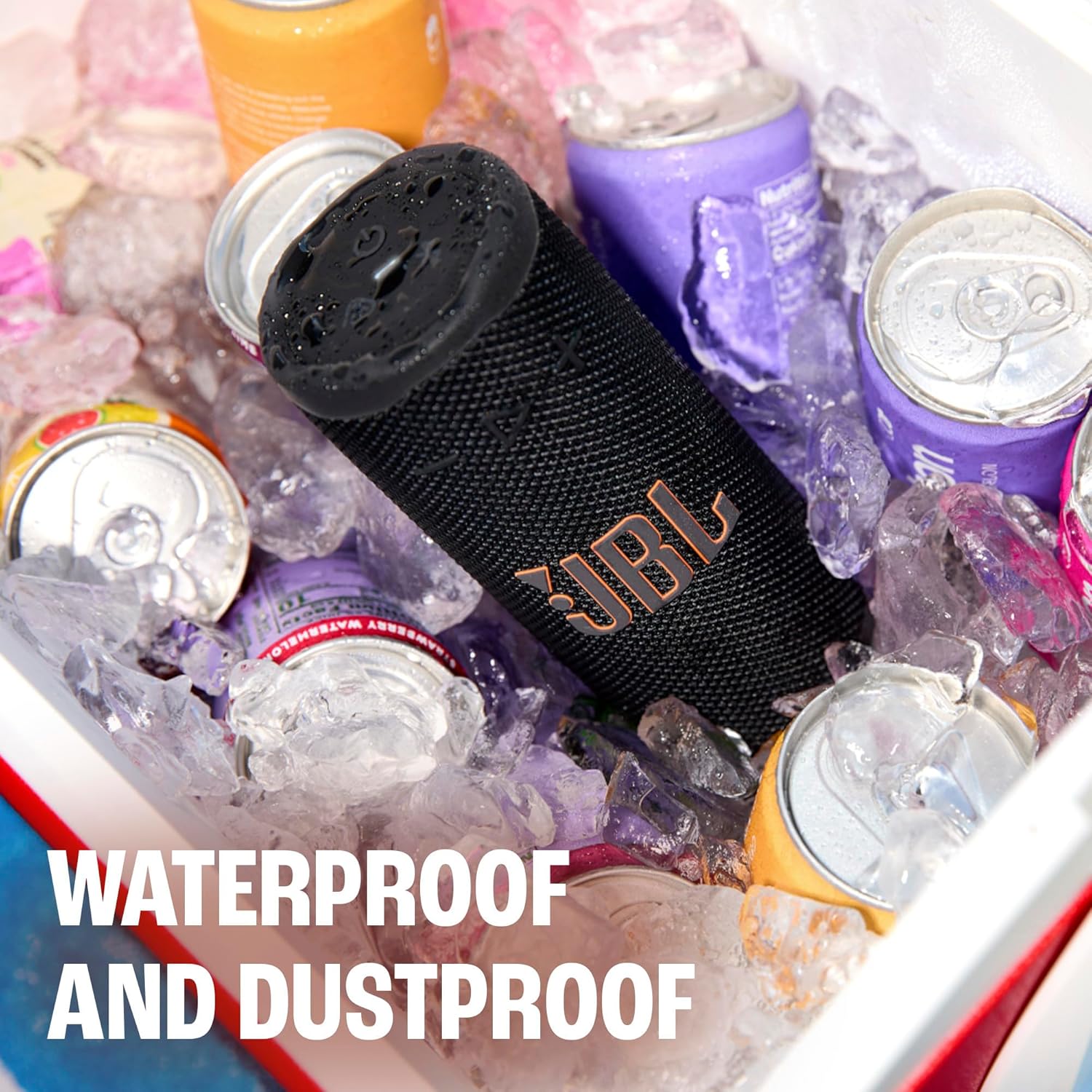 JBL Grip - Altavoz Bluetooth compacto con sonido JBL Pro audaz y lu...