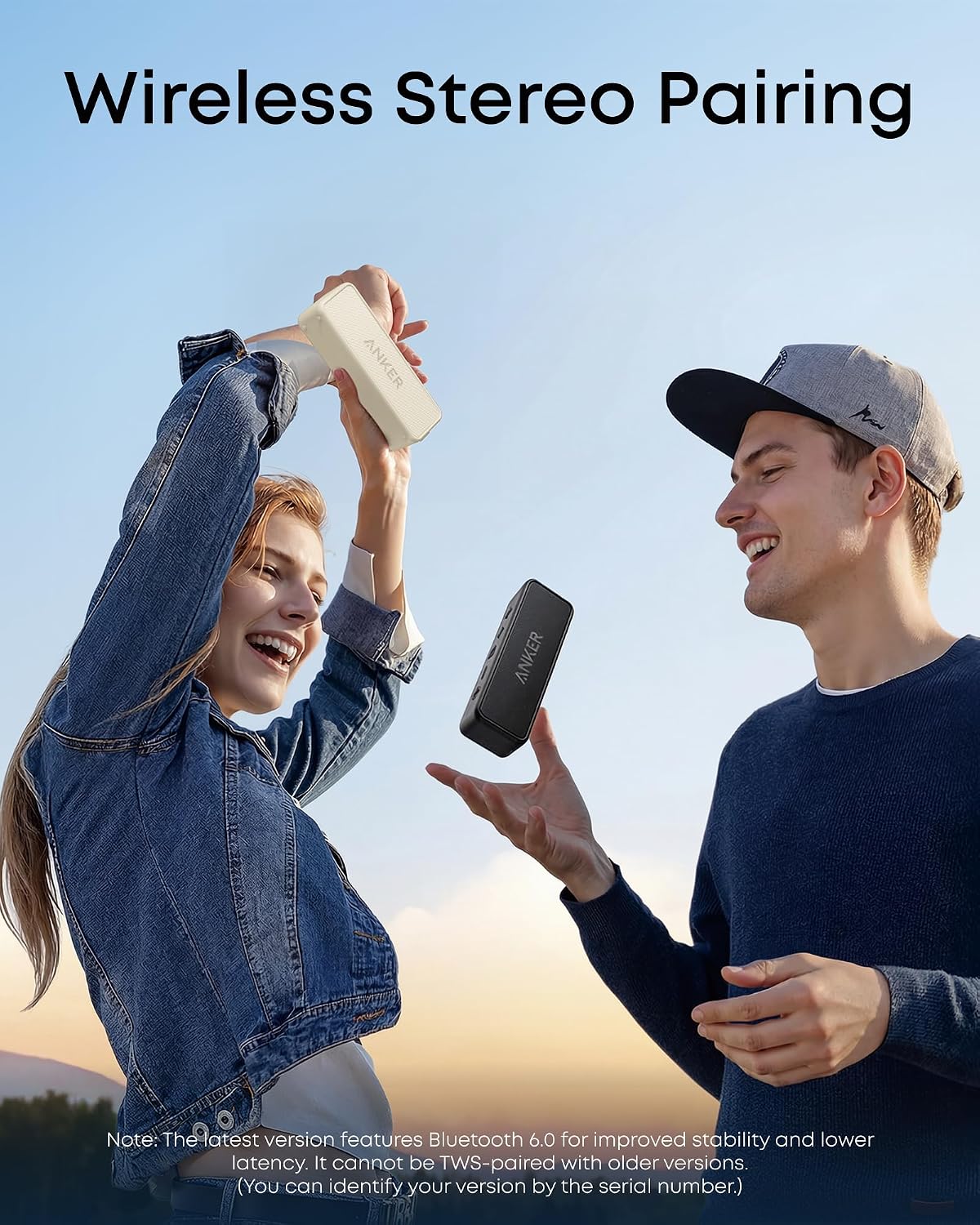 Soundcore Anker 2, 12 W de doble controlador, altavoces Bluetooth p...