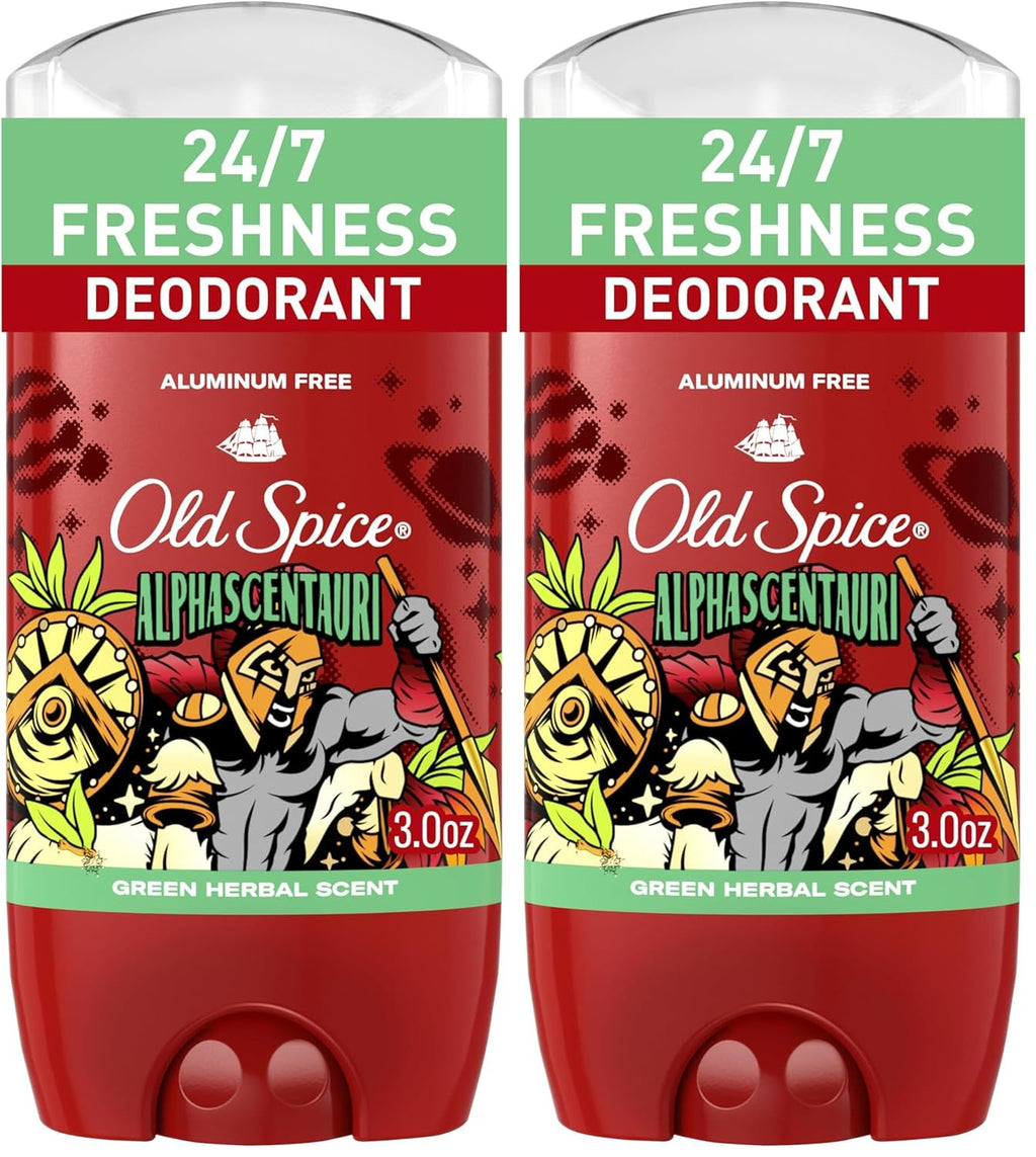 Old Spice Desodorante sin aluminio para hombres, protección contra...