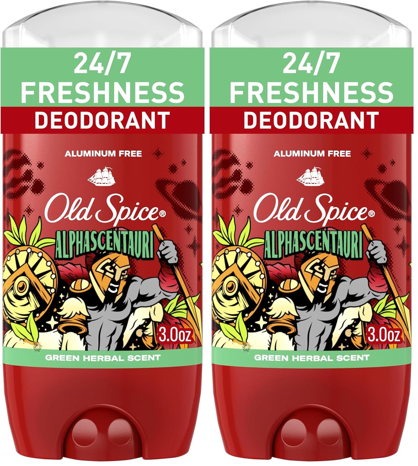 Old Spice Desodorante sin aluminio para hombres, protección contra...