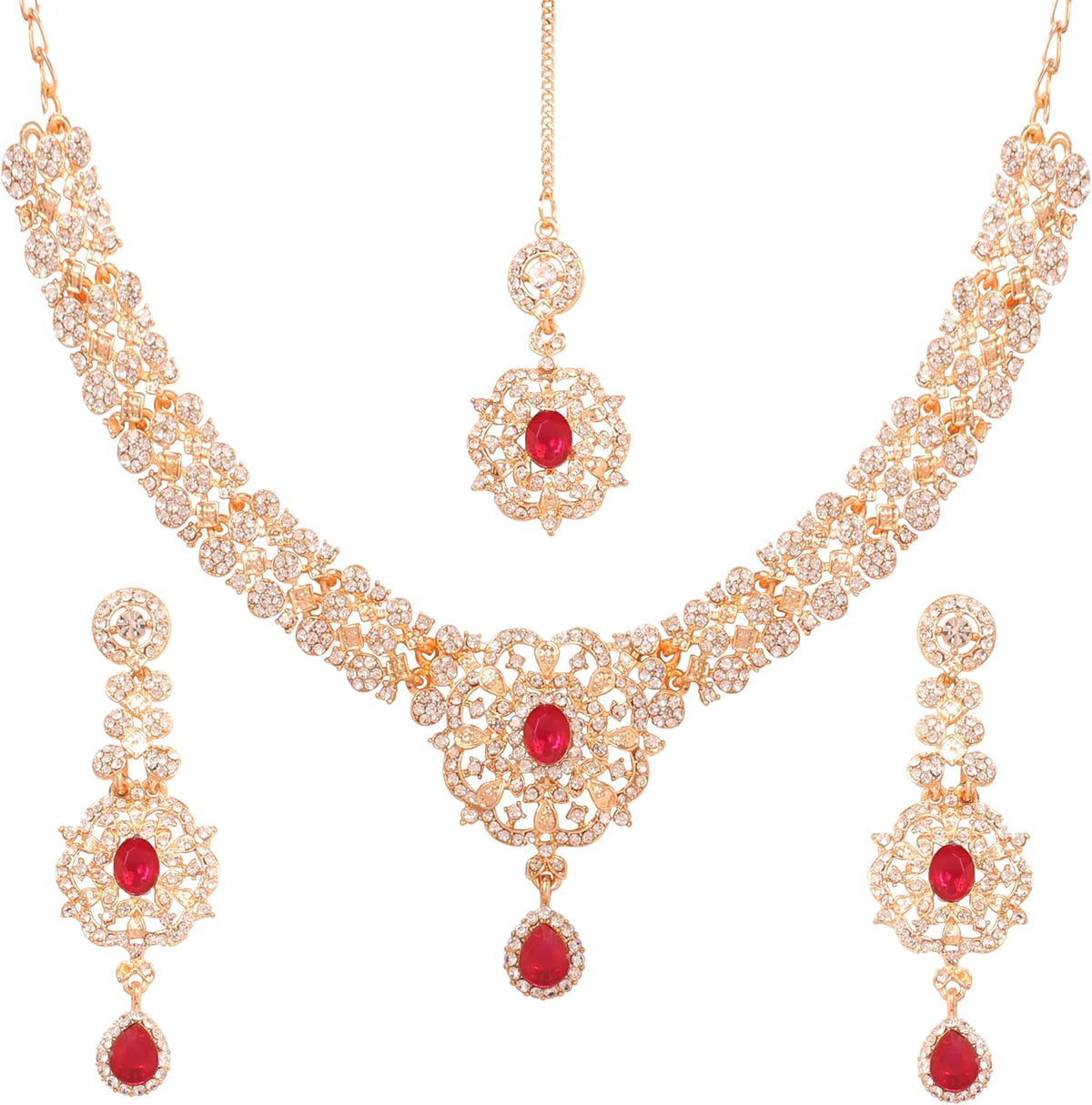 Conjuntos de joyas Touchstone para mujer, joyería india para boda,...