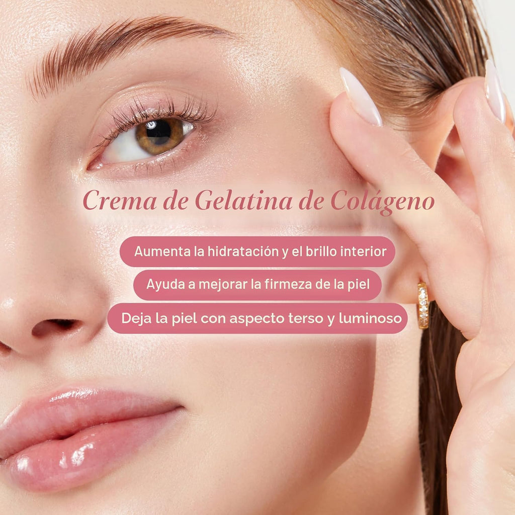 medicube Crema de gelatina de colágeno, niacinamida y colágeno hidr...