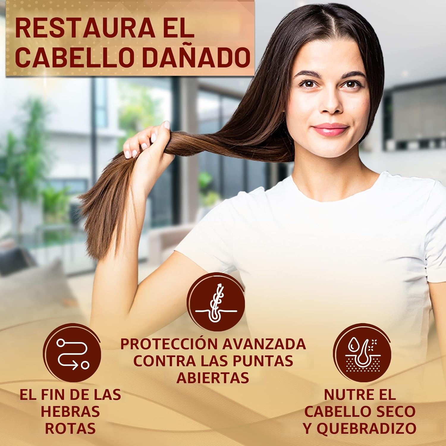 Juego de champú y acondicionador de aceite de argán, cuidado marroq...