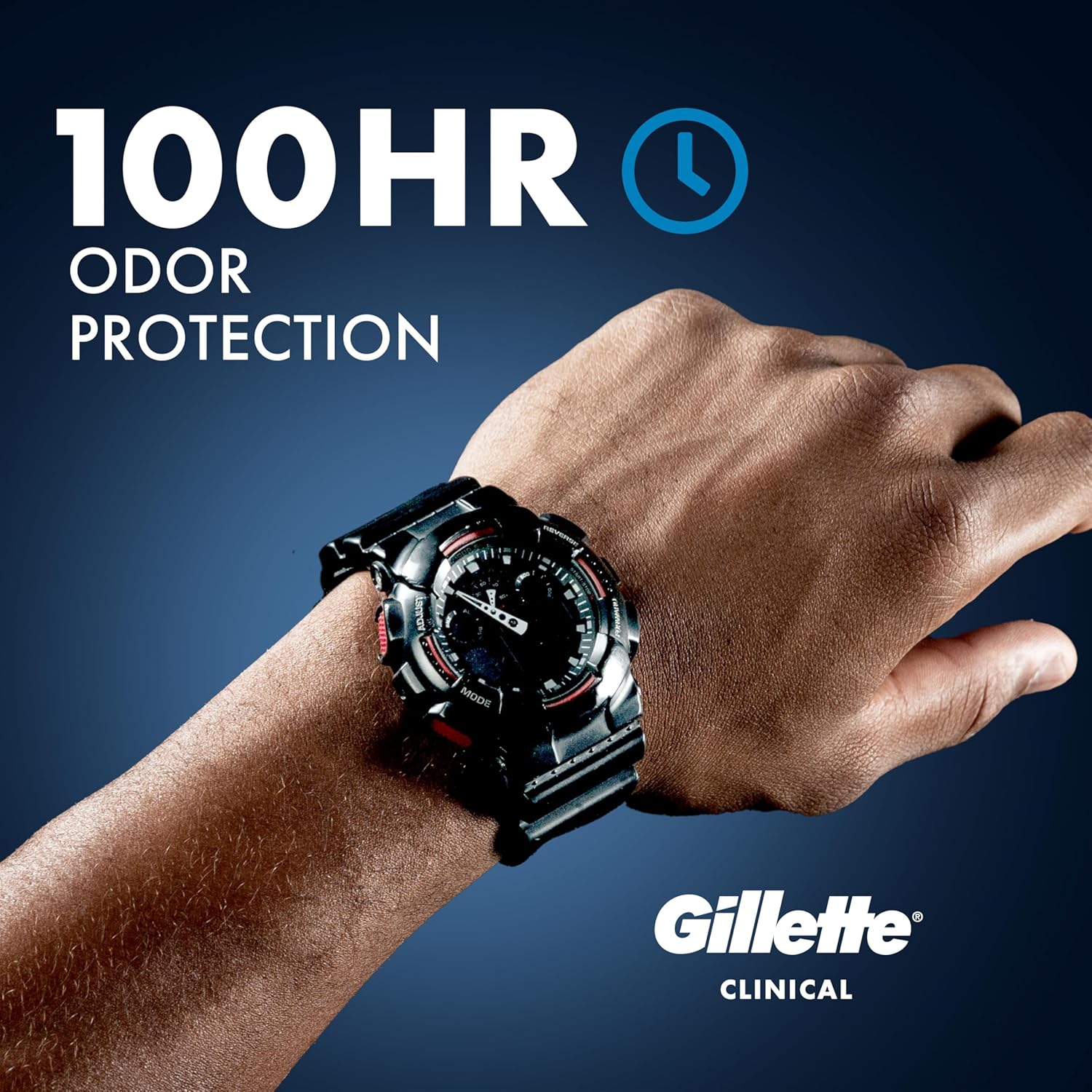 Gillette Antitranspirante clínico y desodorante para hombres, prote...
