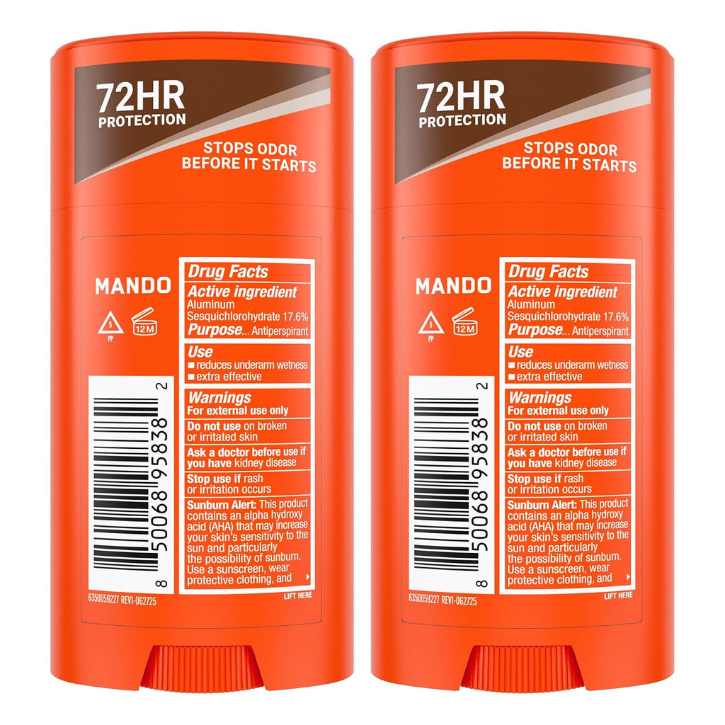 Mando Cedar Grove - Desodorante antitranspirante para hombres \u201...