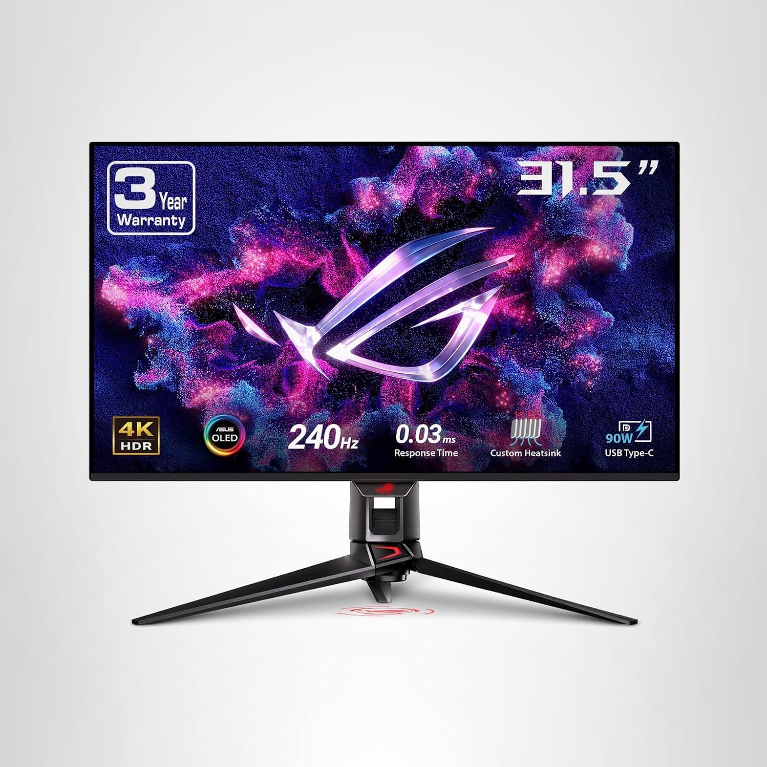 ASUS ROG Swift - Monitor OLED para juegos 4K de 32 pulgadas (PG32UC...