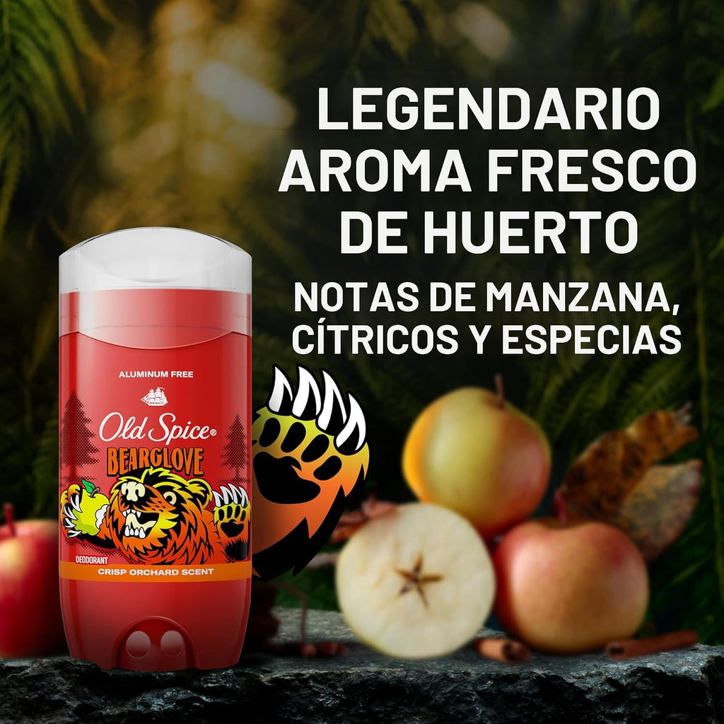 Old Spice Desodorante sin aluminio para hombres, protección contra...