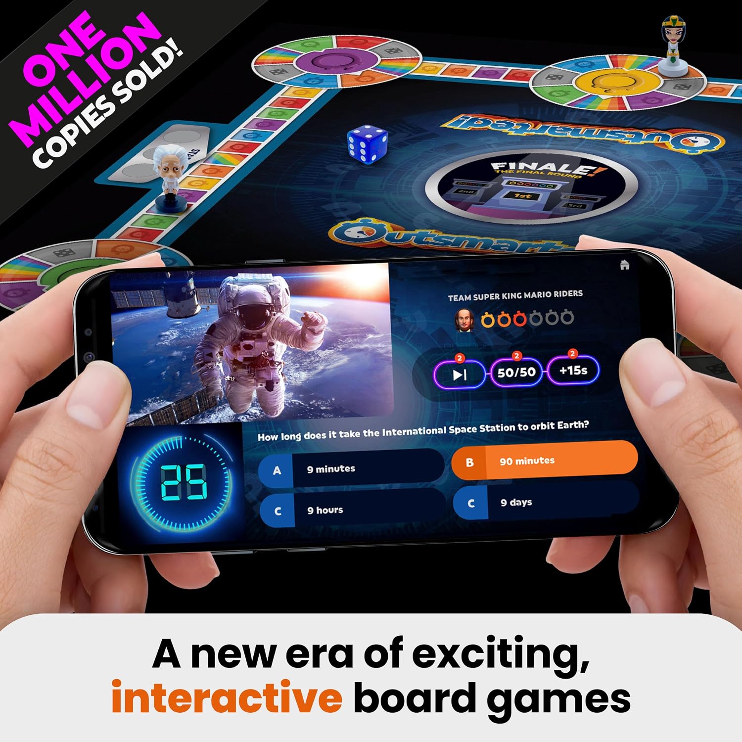 Outsmarted - El juego de mesa de concurso de TV conectado a la apli...