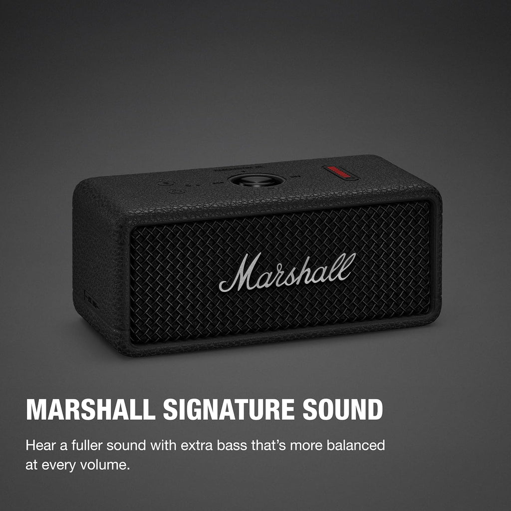 Marshall Emberton III - Altavoz Bluetooth portátil, diseño resisten...