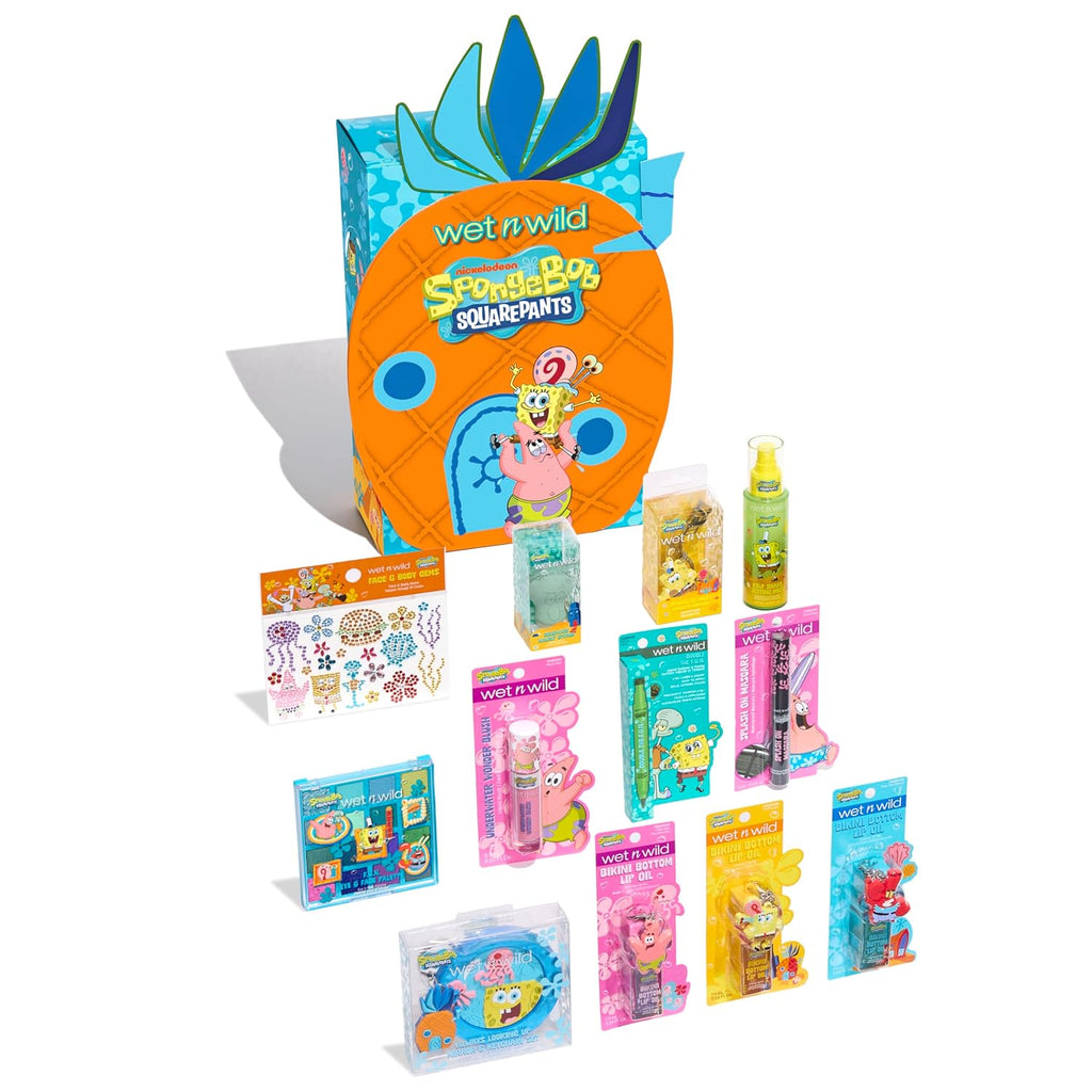 wet n wild SpongeBob SquarePants PR Box - Juego de coleccionista de...