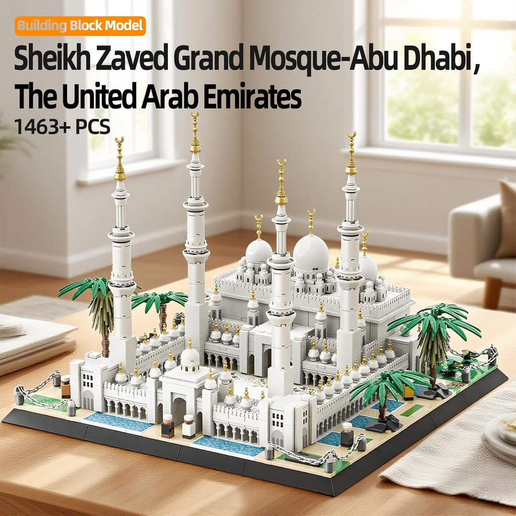 Myth Qholve Sheikh Zayed - Juego de bloques de construcción de la G...
