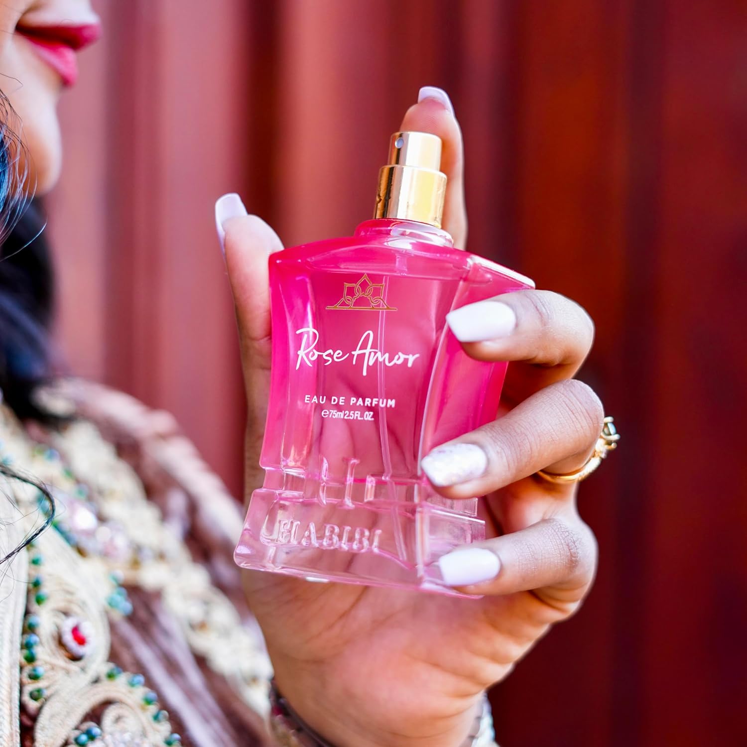 H HABIBI Rose Amor Perfume Árabe para Mujeres \u2013 2.5 oz (75ML)...
