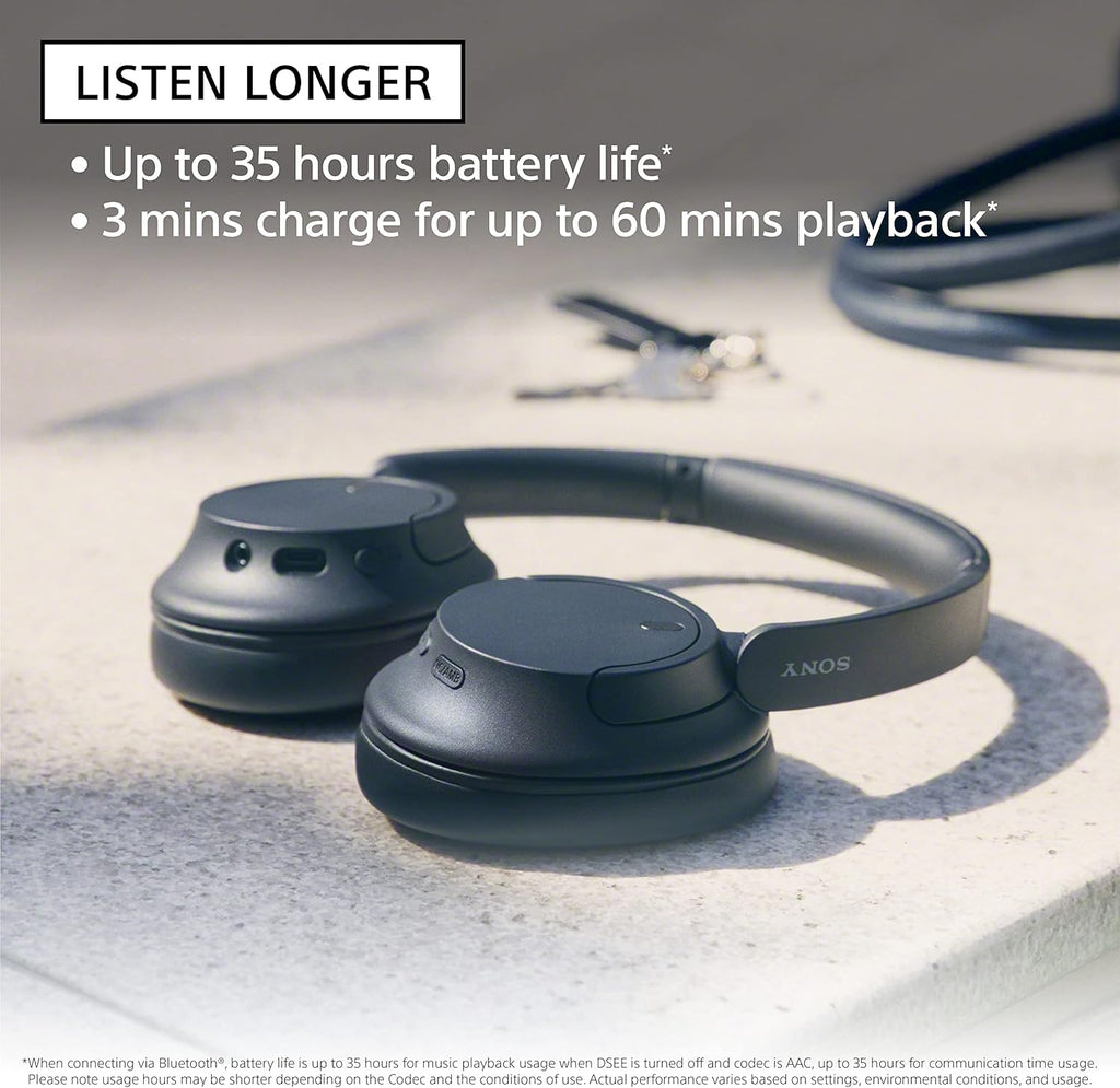 Sony WH-CH720N Auriculares inalámbricos con cancelación de ruido Bl...