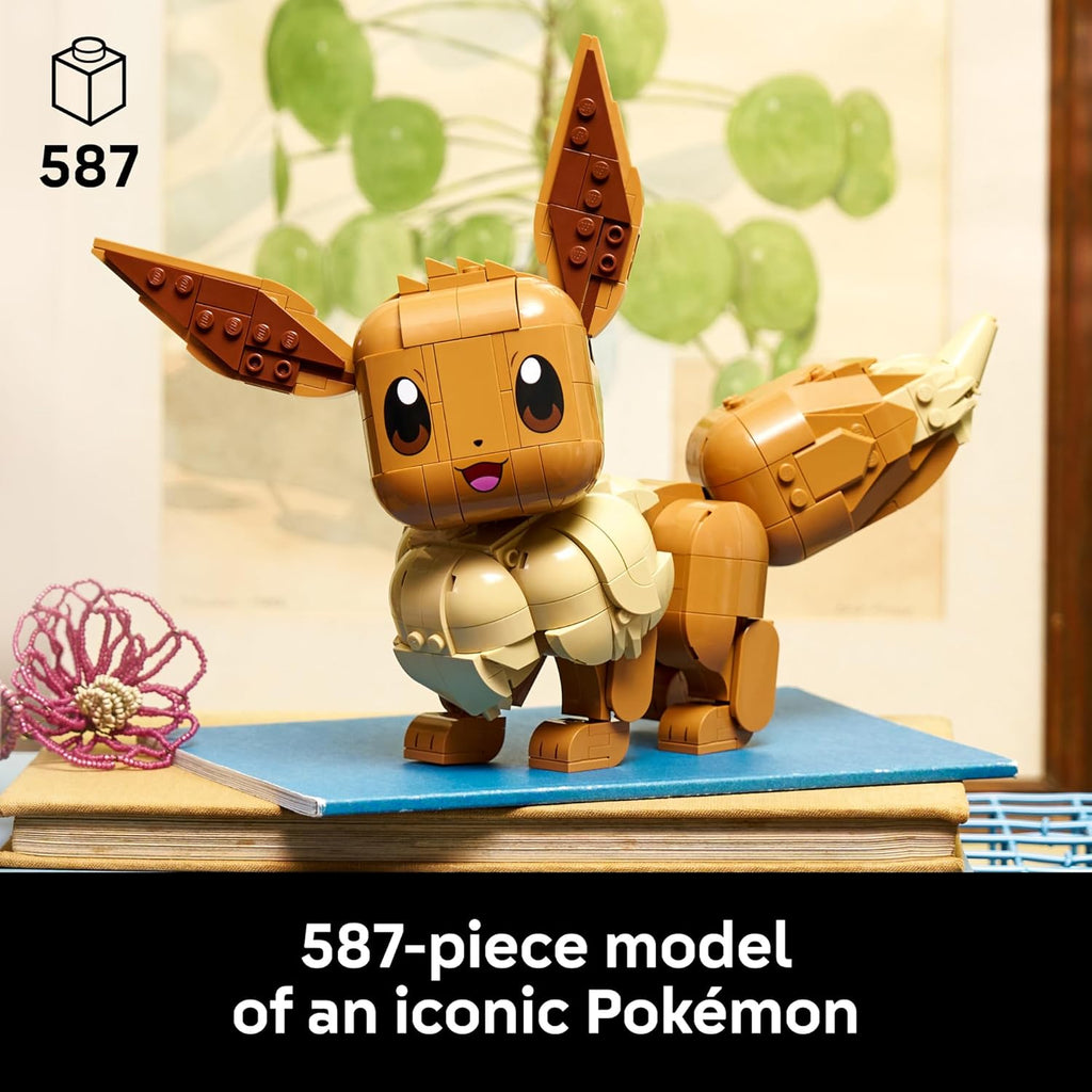 LEGO Pokémon Eevee - Juego de construcción coleccionable para adult...