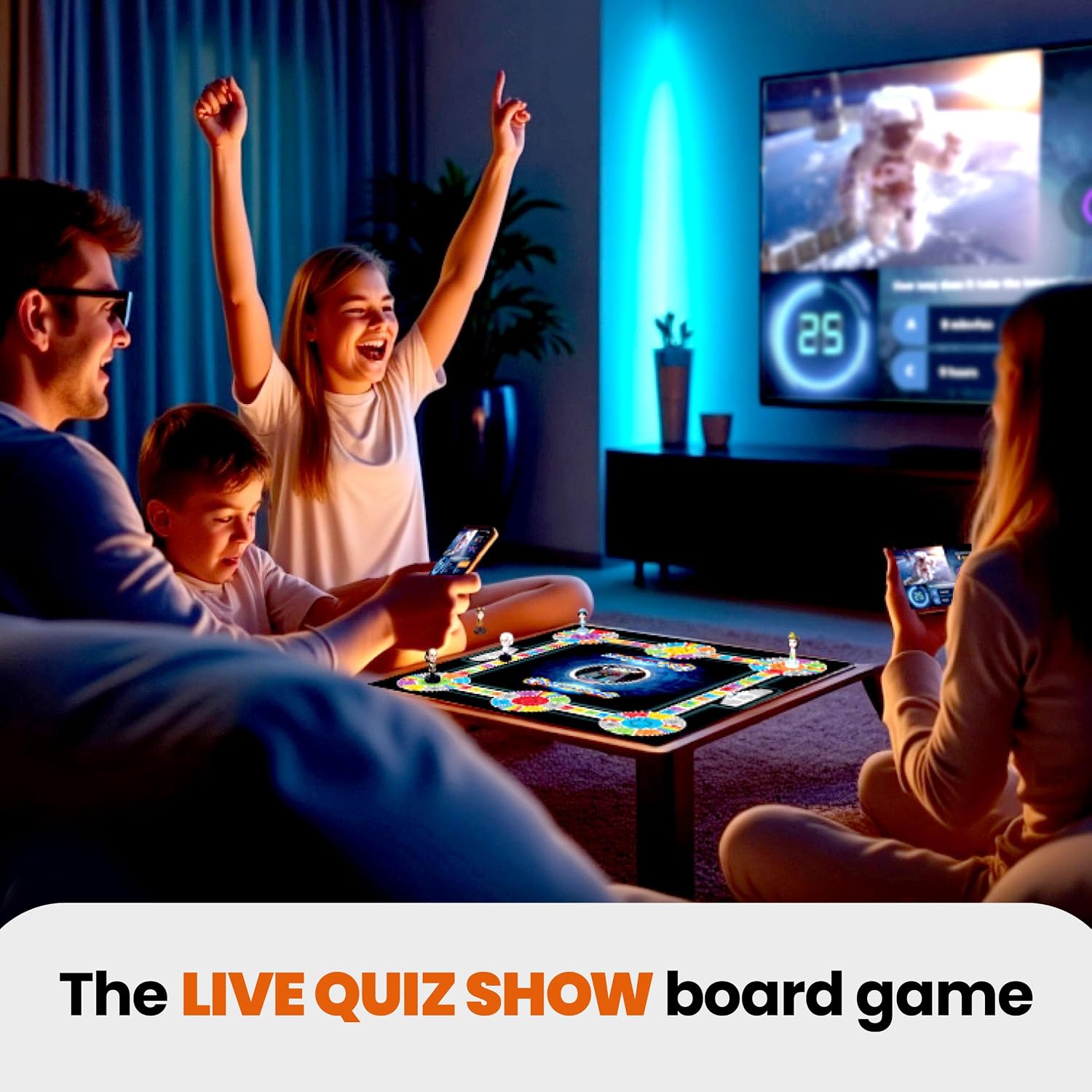 Outsmarted - El juego de mesa de concurso de TV conectado a la apli...
