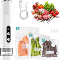 Odilona Sellador al vacío compacto para alimentos, máquina sellador...