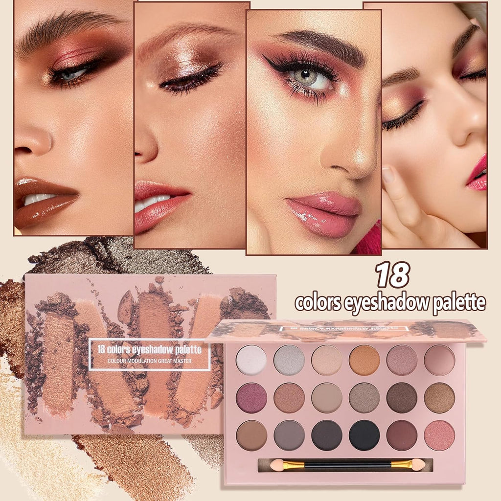 venshun Kit de maquillaje para mujeres, kit completo de maquillaje...