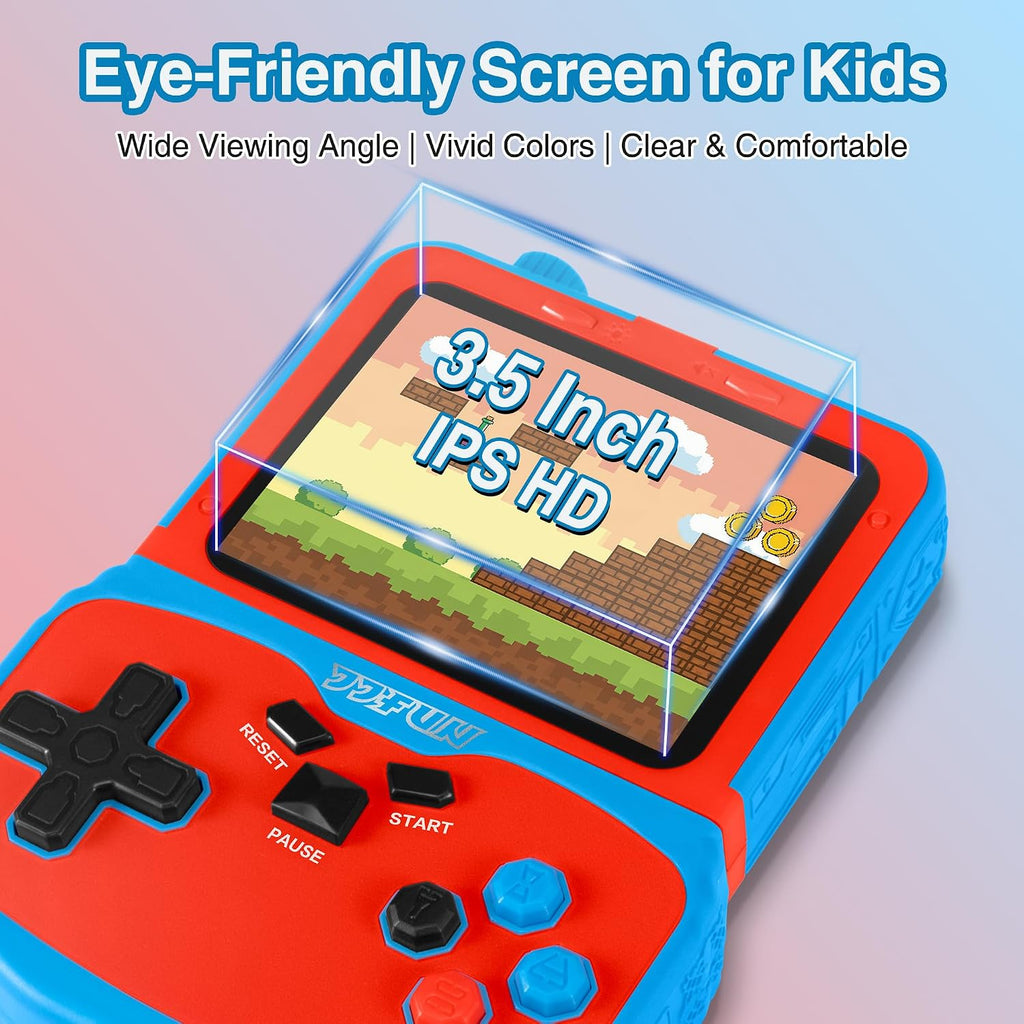 Consola de videojuegos portátil para niños, 220 juegos clásicos ret...
