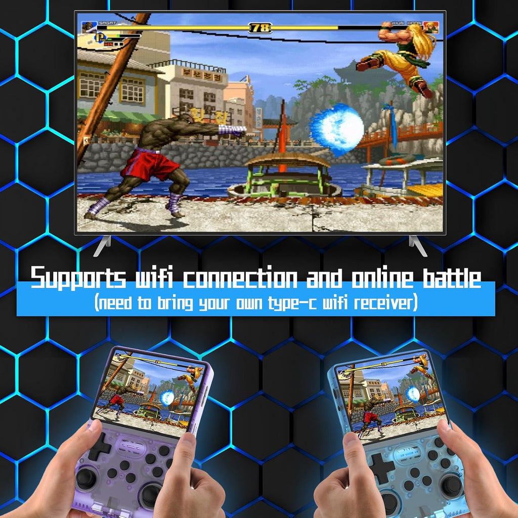 RegiisJoy 30,000 Juegos en 1 Consola de Juegos de Mano R40S PRO Pan...