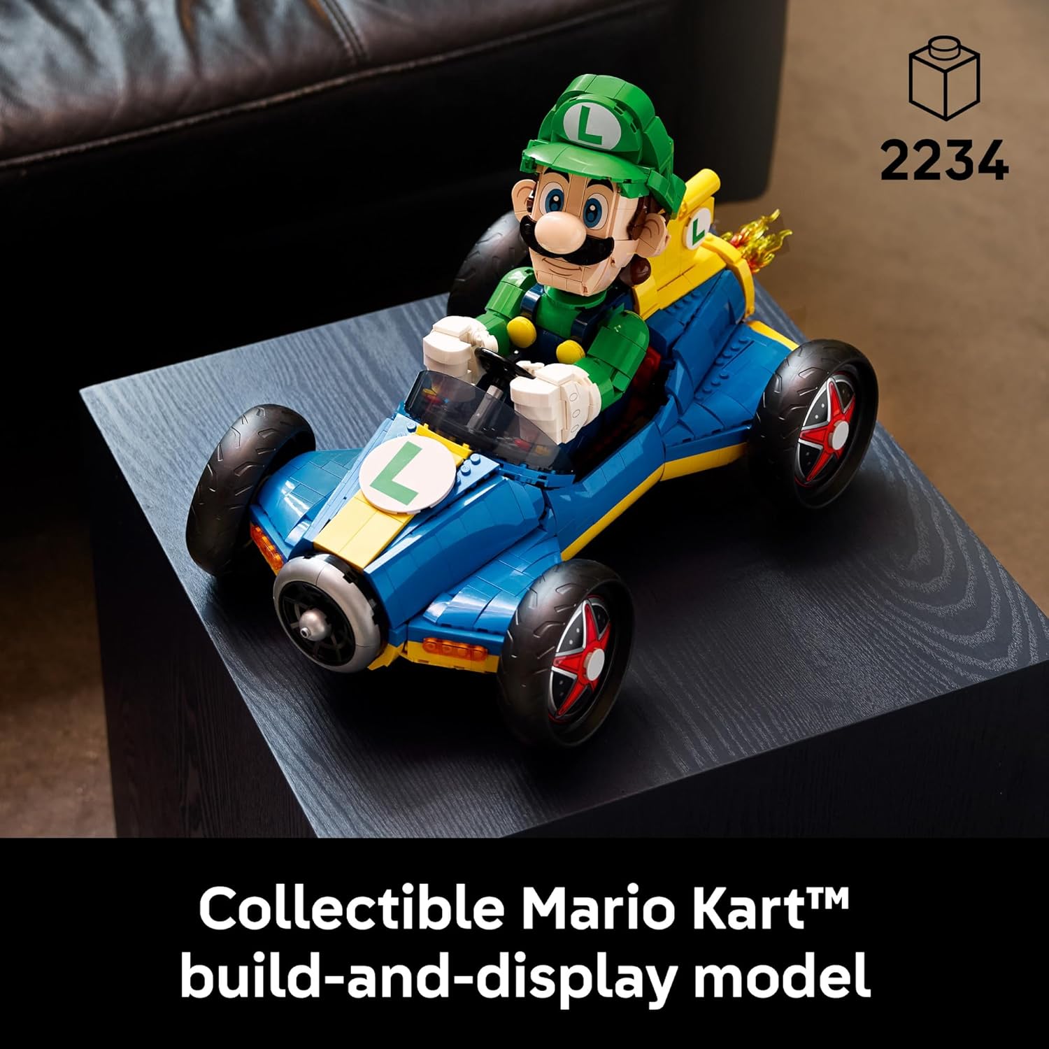 LEGO Mario Kart Luigi &amp; Mach 8 - Juego de construcción para adu...