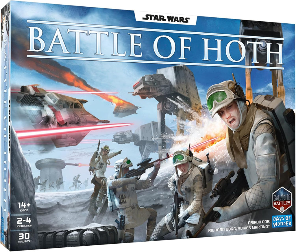 Asmodee Star Wars: Juego de mesa Battle of Hoth - Comanda el ejérci...