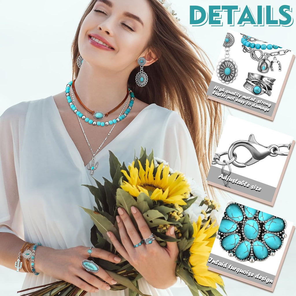 Inbagi Maitys 15 Pcs Halloween Joyería para Mujer Conjunto de Colla...