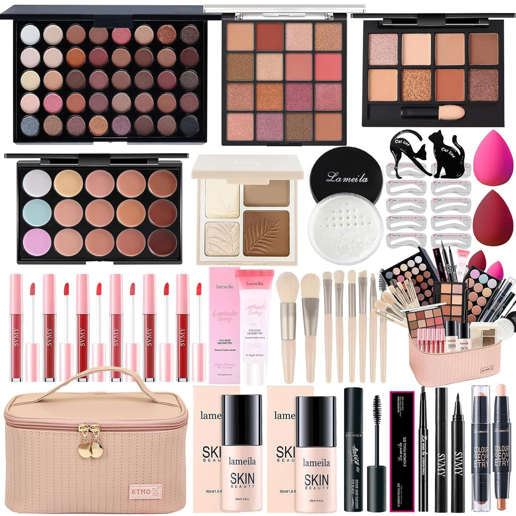 Kit completo de maquillaje todo en uno para mujeres, juegos de rega...
