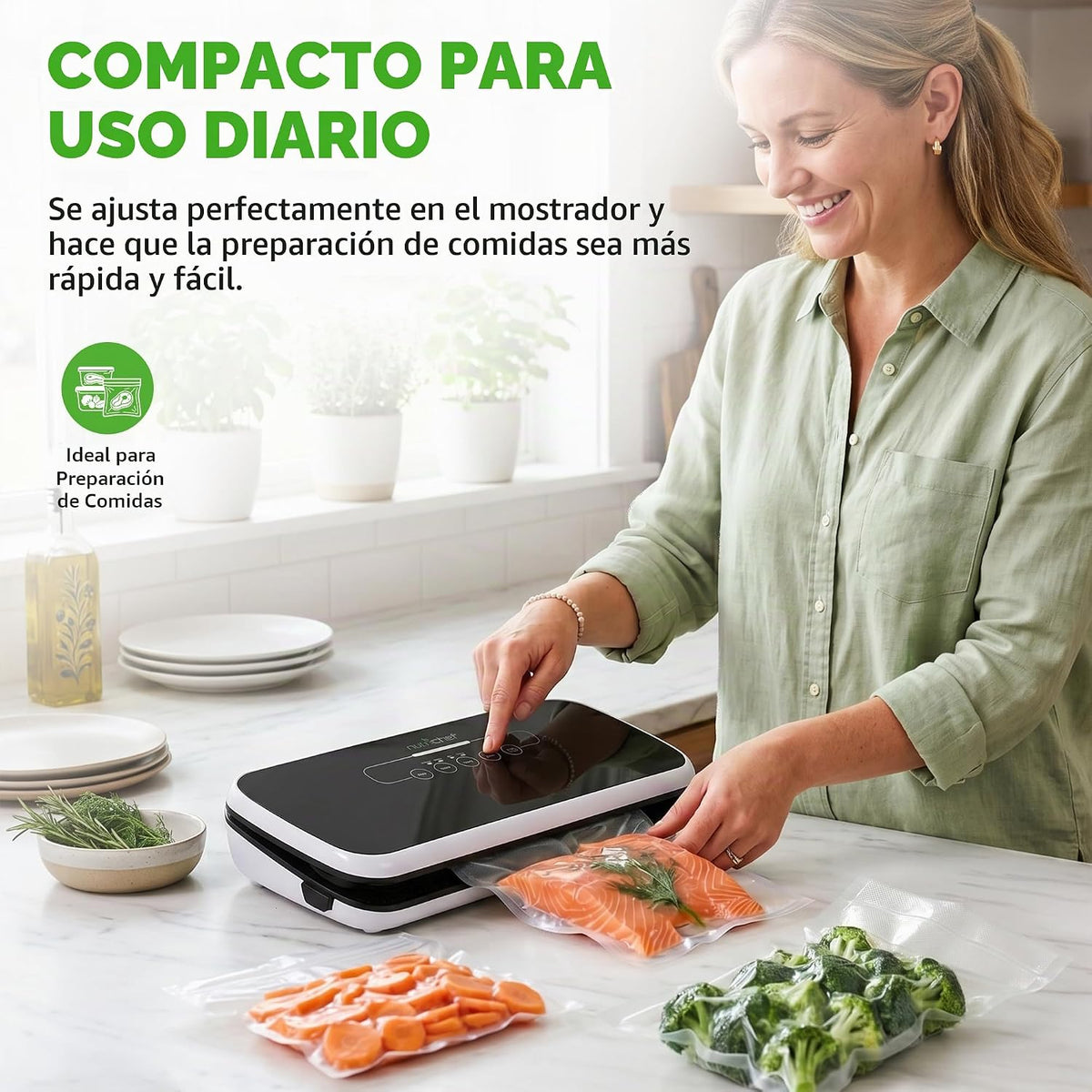 Sellador al vacío, Negro
