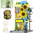 BeepZipp Juego de Construcción Casa Girasol con Luz LED, Bloques de...